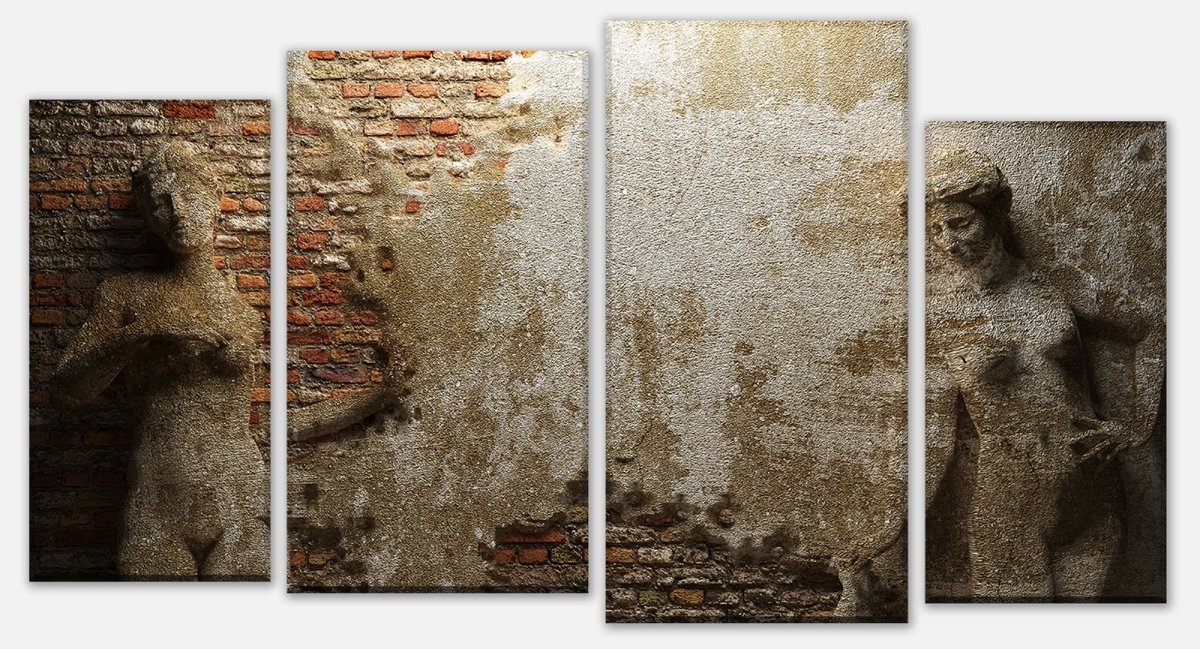 Leinwandbild Mehrteiler Antike Frauen Skulpturen M0785 Leinwandbild Mehrteiler Antike Frauen Skulpturen M0785