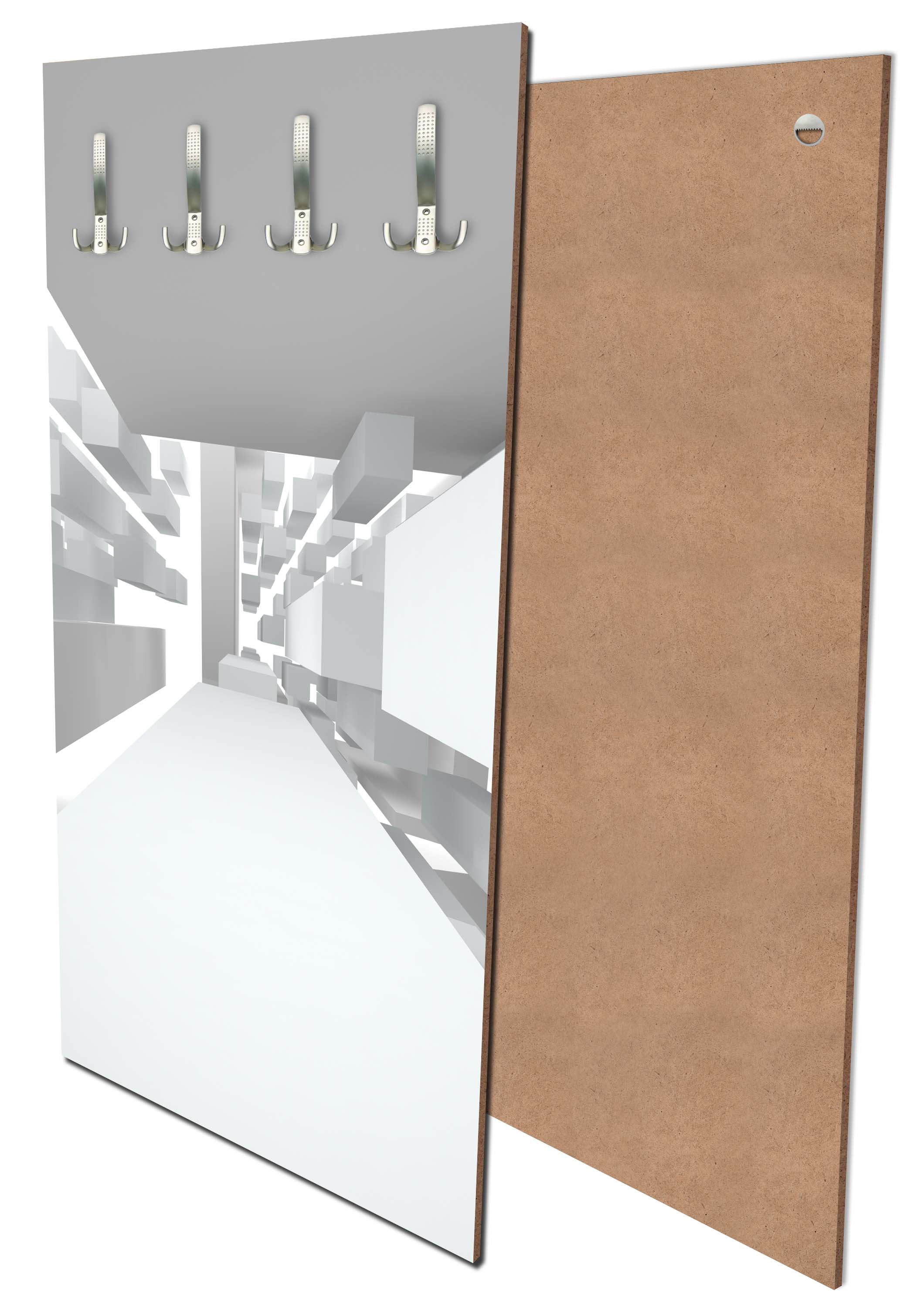 Garderobe Abstrakte weiße Architektur M0787 entdecken - Bild 1 Garderobe Abstrakte weiße Architektur M0787 entdecken - Bild 1