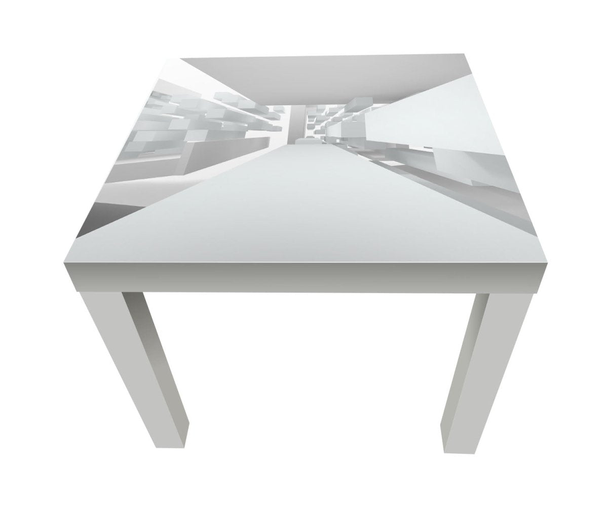 Beistelltisch Abstrakte weiße Architektur M0787 entdecken - Bild 1 Beistelltisch Abstrakte weiße Architektur M0787 entdecken - Bild 1