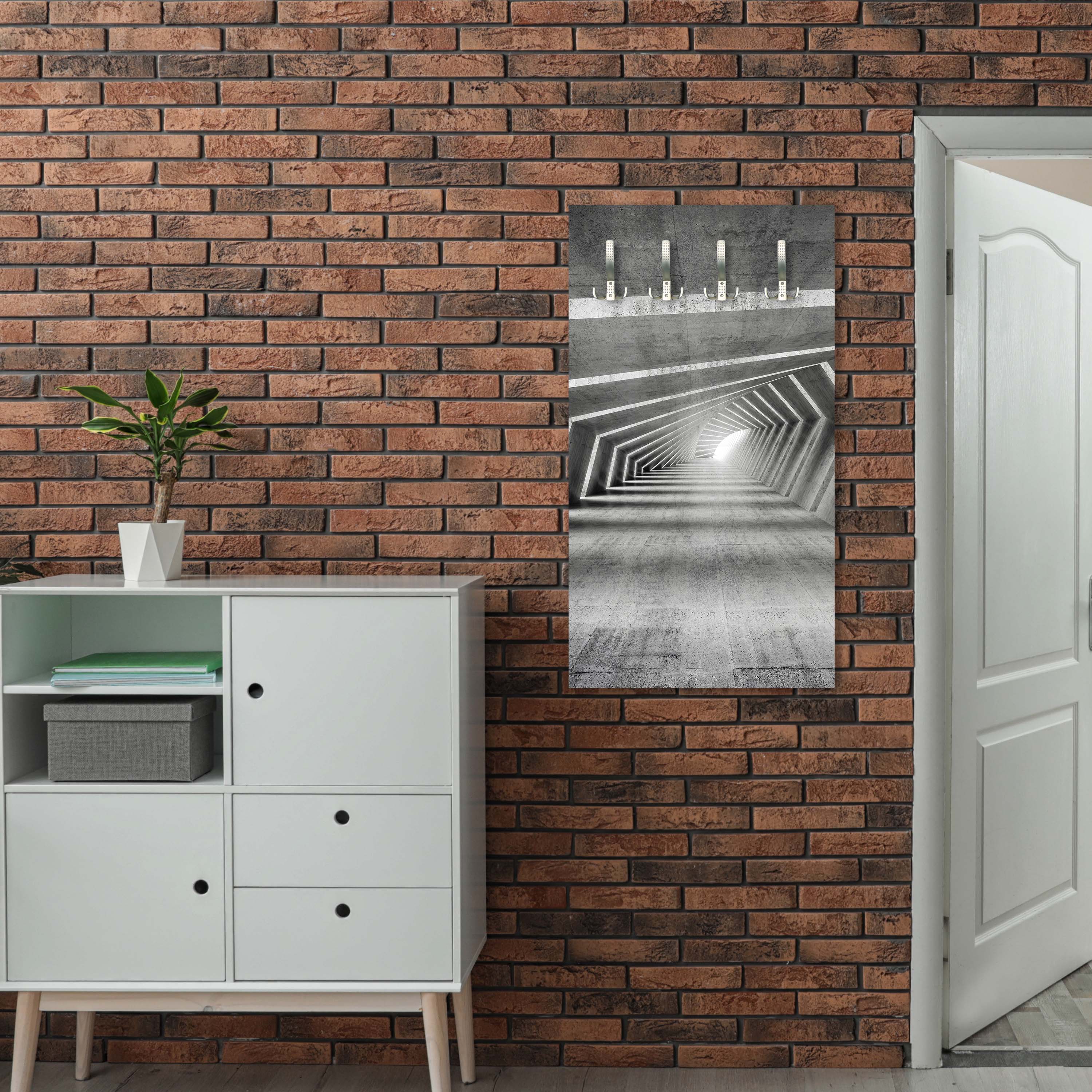 Garderobe beleuchteter Beton-Korridor M0794 entdecken - Bild 3 Garderobe beleuchteter Beton-Korridor M0794 entdecken - Bild 3