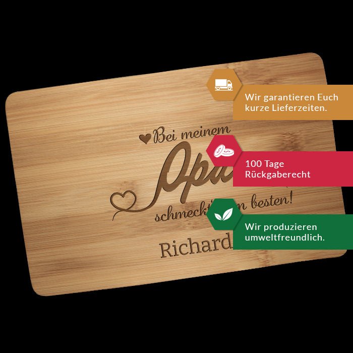 Frühstücksbrettchen Opa M0796 - Bild 3 Frühstücksbrettchen Opa M0796 - Bild 3