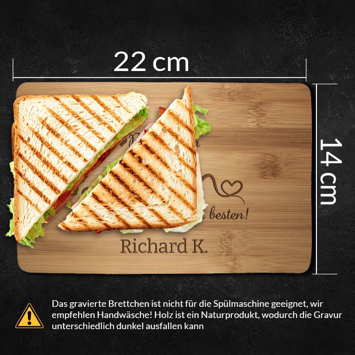 Frühstücksbrettchen Opa M0796 - Bild 4 Frühstücksbrettchen Opa M0796 - Bild 4