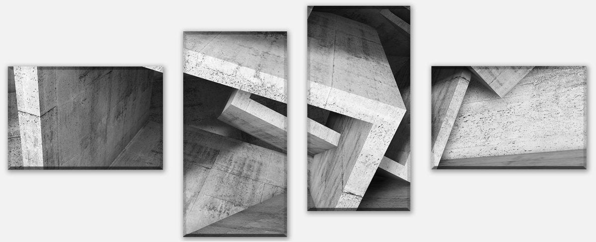 Leinwandbild Mehrteiler Konkrete Architektur Hintergrund M0796 Leinwandbild Mehrteiler Konkrete Architektur Hintergrund M0796