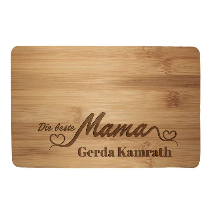 Frühstücksbrettchen Beste Mama M0799 - Bild 1 Frühstücksbrettchen Beste Mama M0799 - Bild 1