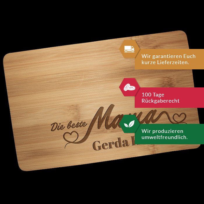Frühstücksbrettchen Beste Mama M0799 - Bild 3 Frühstücksbrettchen Beste Mama M0799 - Bild 3