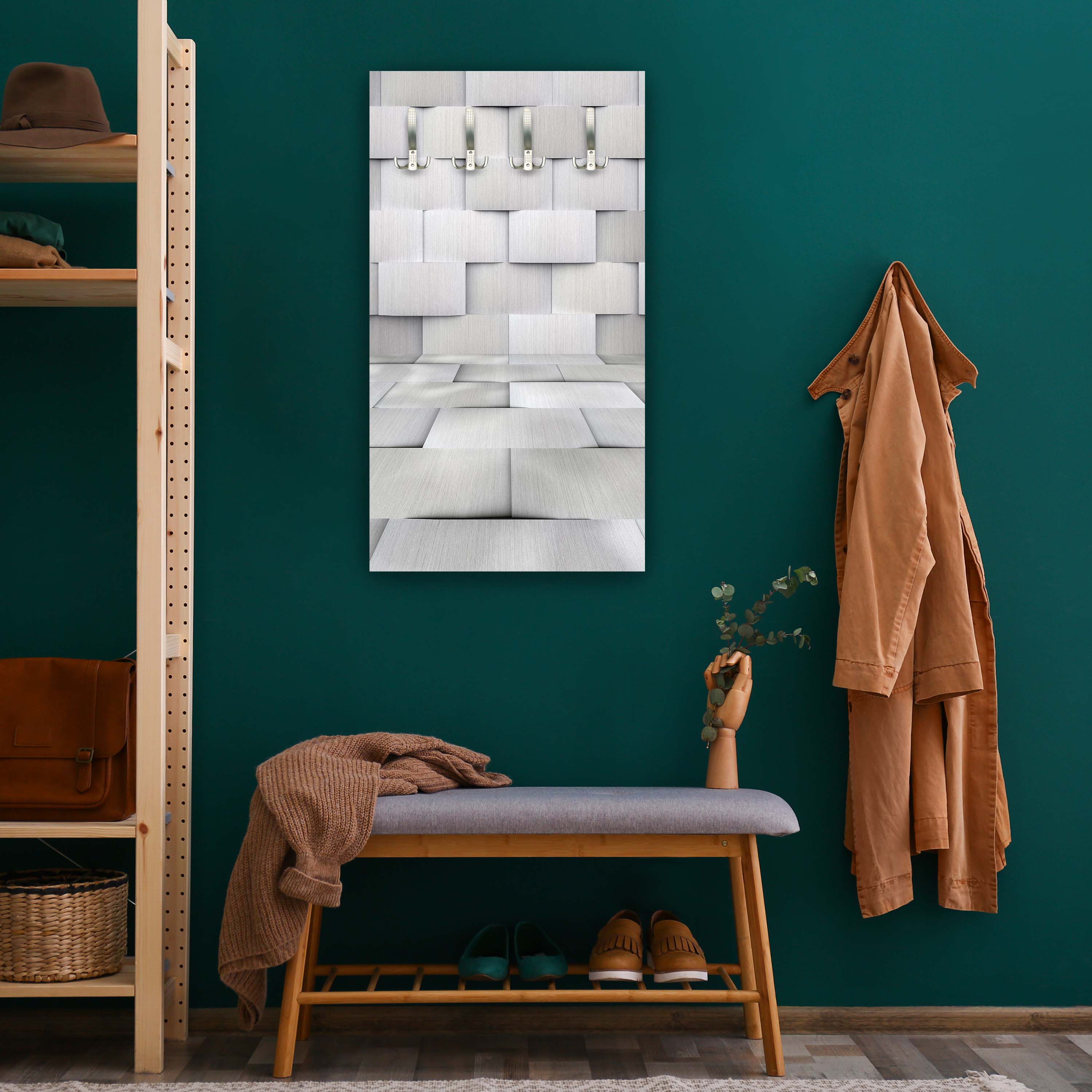 Garderobe Ein 3D-Fliesenraum M0800 entdecken - Bild 5 Garderobe Ein 3D-Fliesenraum M0800 entdecken - Bild 5