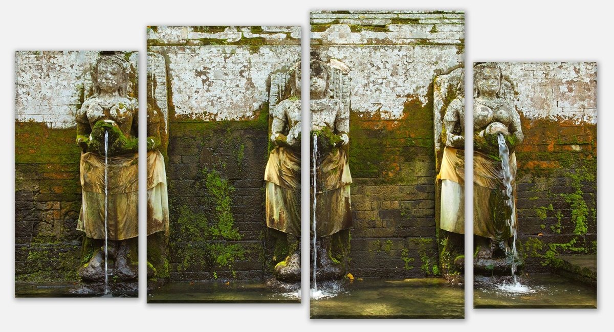 Leinwandbild Mehrteiler Brunnen am Goa Gajah Tempel, Indonesien M0808 Leinwandbild Mehrteiler Brunnen am Goa Gajah Tempel, Indonesien M0808