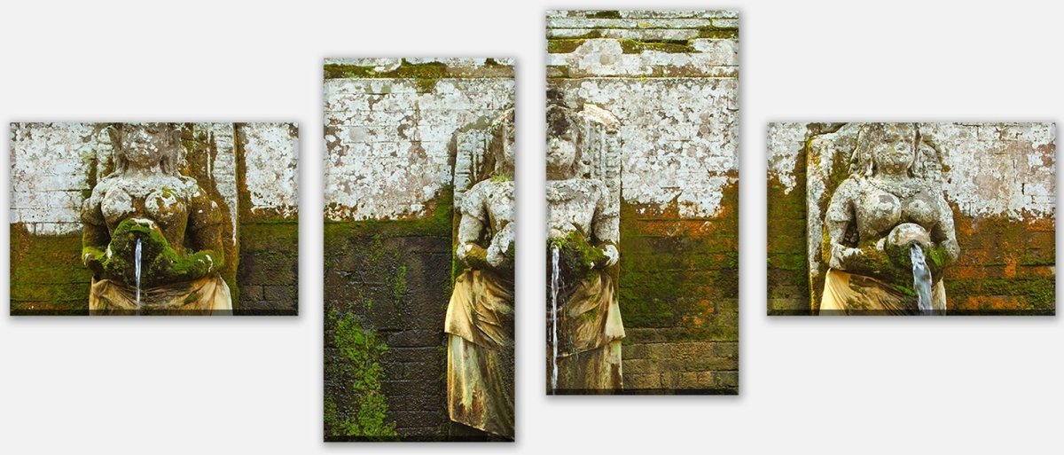 Leinwandbild Mehrteiler Brunnen am Goa Gajah Tempel, Indonesien M0808 Leinwandbild Mehrteiler Brunnen am Goa Gajah Tempel, Indonesien M0808