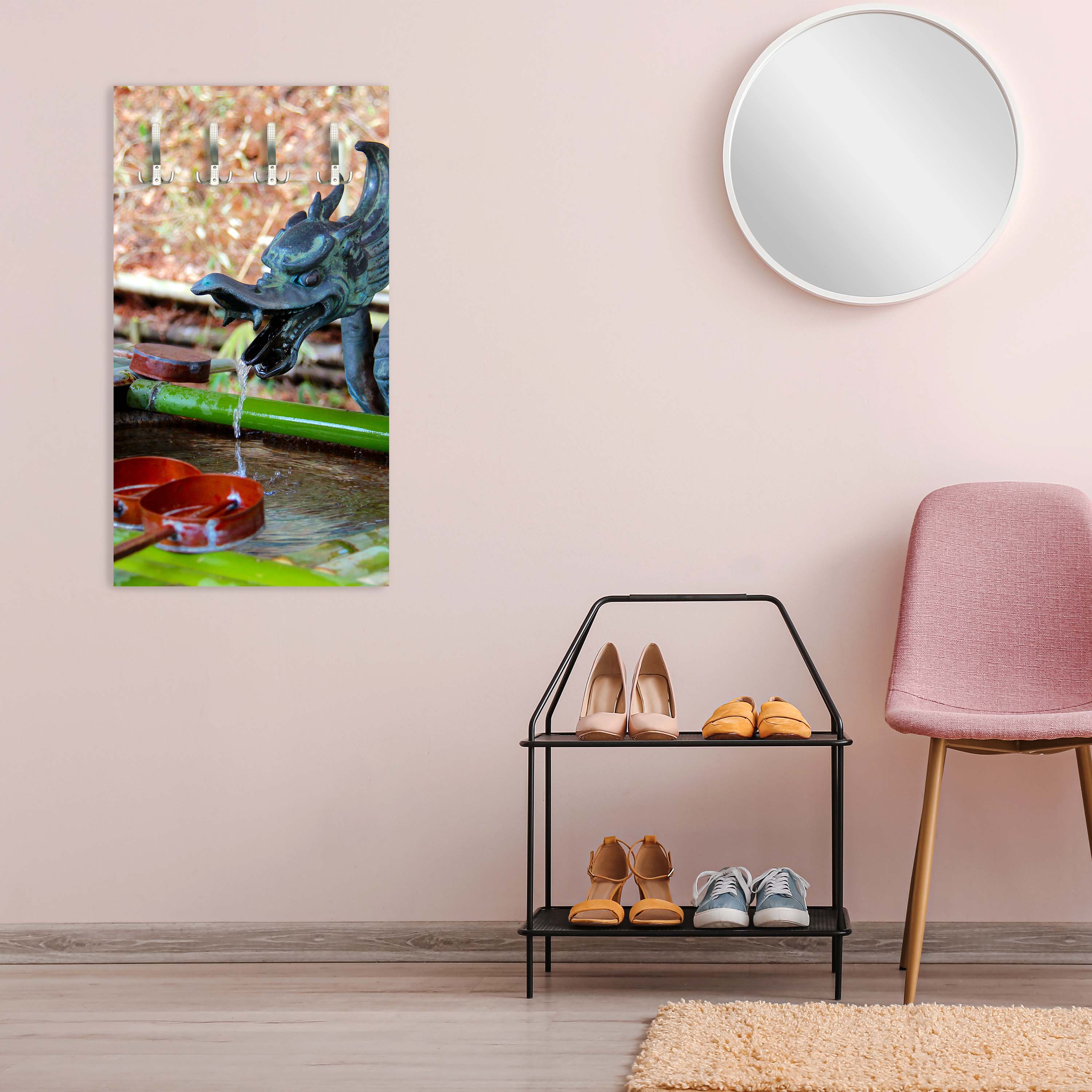 Garderobe Brunnen im japanischen Tempelgarten M0812 entdecken - Bild 2 Garderobe Brunnen im japanischen Tempelgarten M0812 entdecken - Bild 2