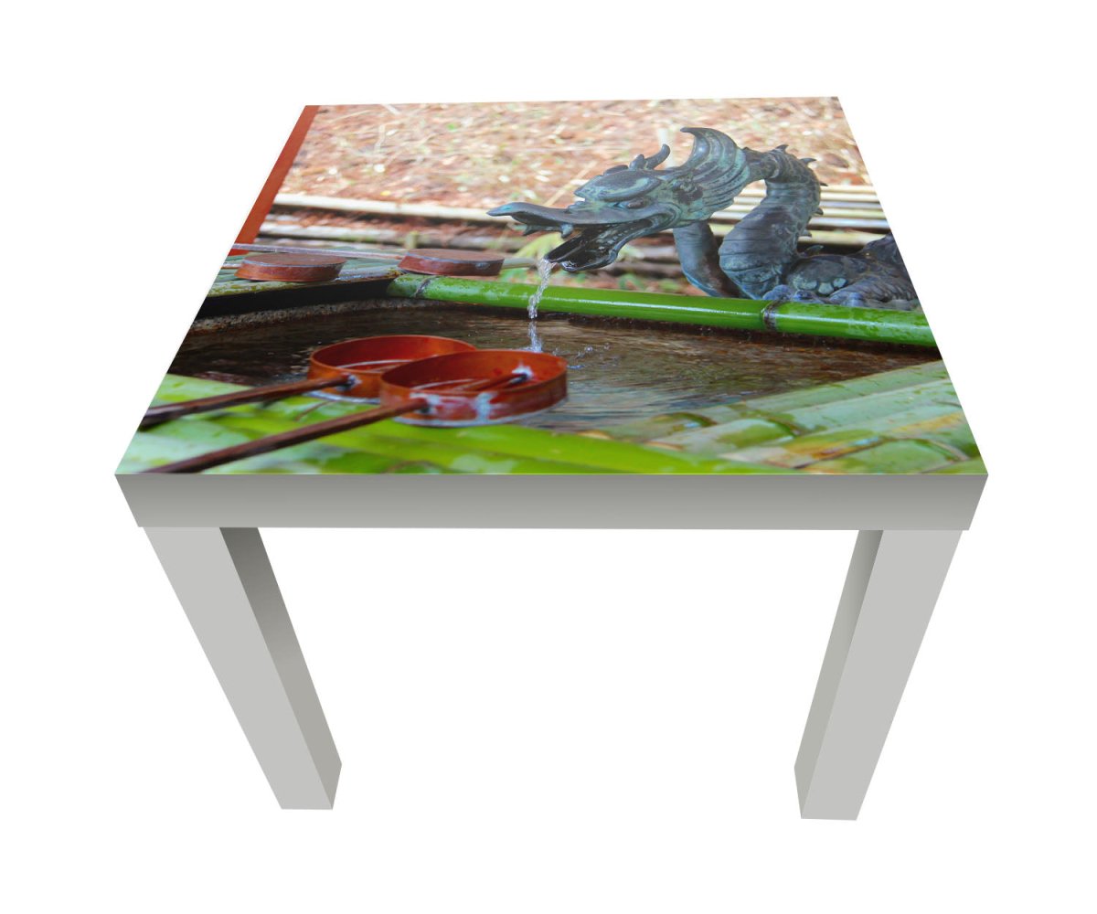 Beistelltisch Brunnen im japanischen Tempelgarten M0812 entdecken - Bild 1 Beistelltisch Brunnen im japanischen Tempelgarten M0812 entdecken - Bild 1