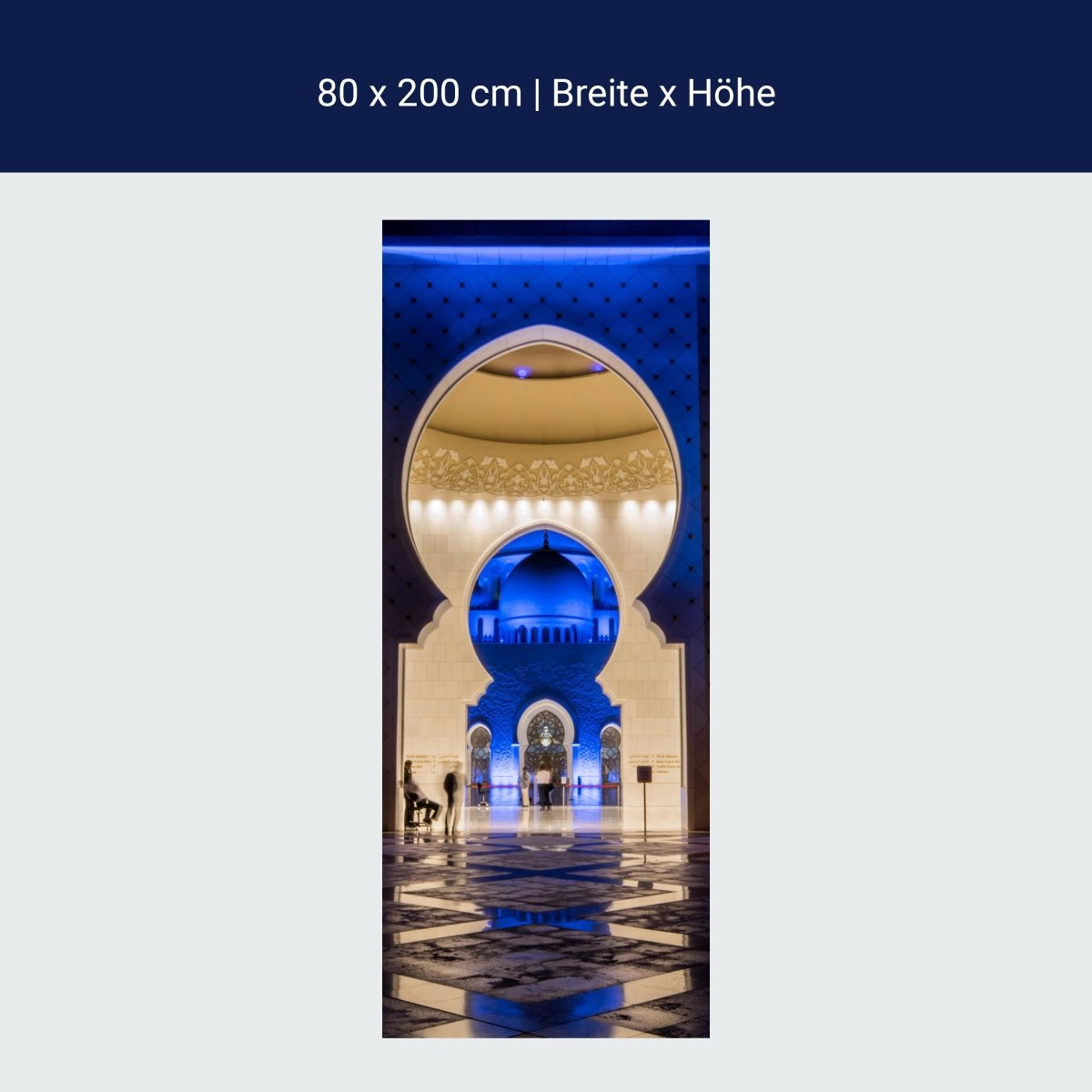 Duschwand Scheich Zayed-Moschee M0818 Duschwand Scheich Zayed-Moschee M0818