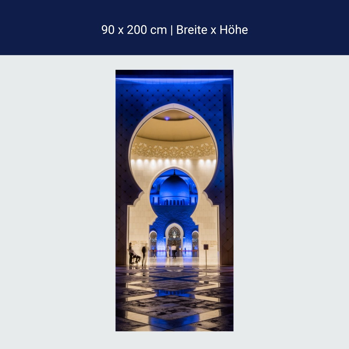 Duschwand Scheich Zayed-Moschee M0818 Duschwand Scheich Zayed-Moschee M0818