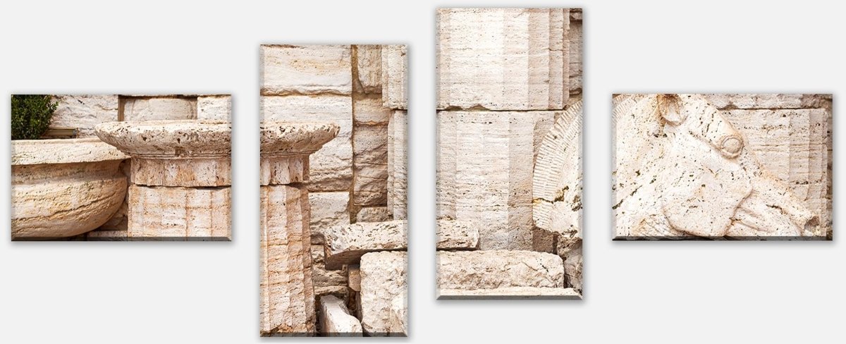 Leinwandbild Mehrteiler alte griechische säulen M0825 Leinwandbild Mehrteiler alte griechische säulen M0825