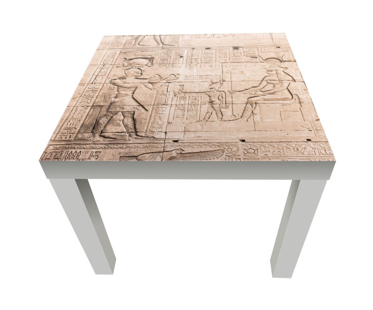 Beistelltisch Mauer des Tempels von Hathor bei Dendera M0826 entdecken - Bild 1 Beistelltisch Mauer des Tempels von Hathor bei Dendera M0826 entdecken - Bild 1
