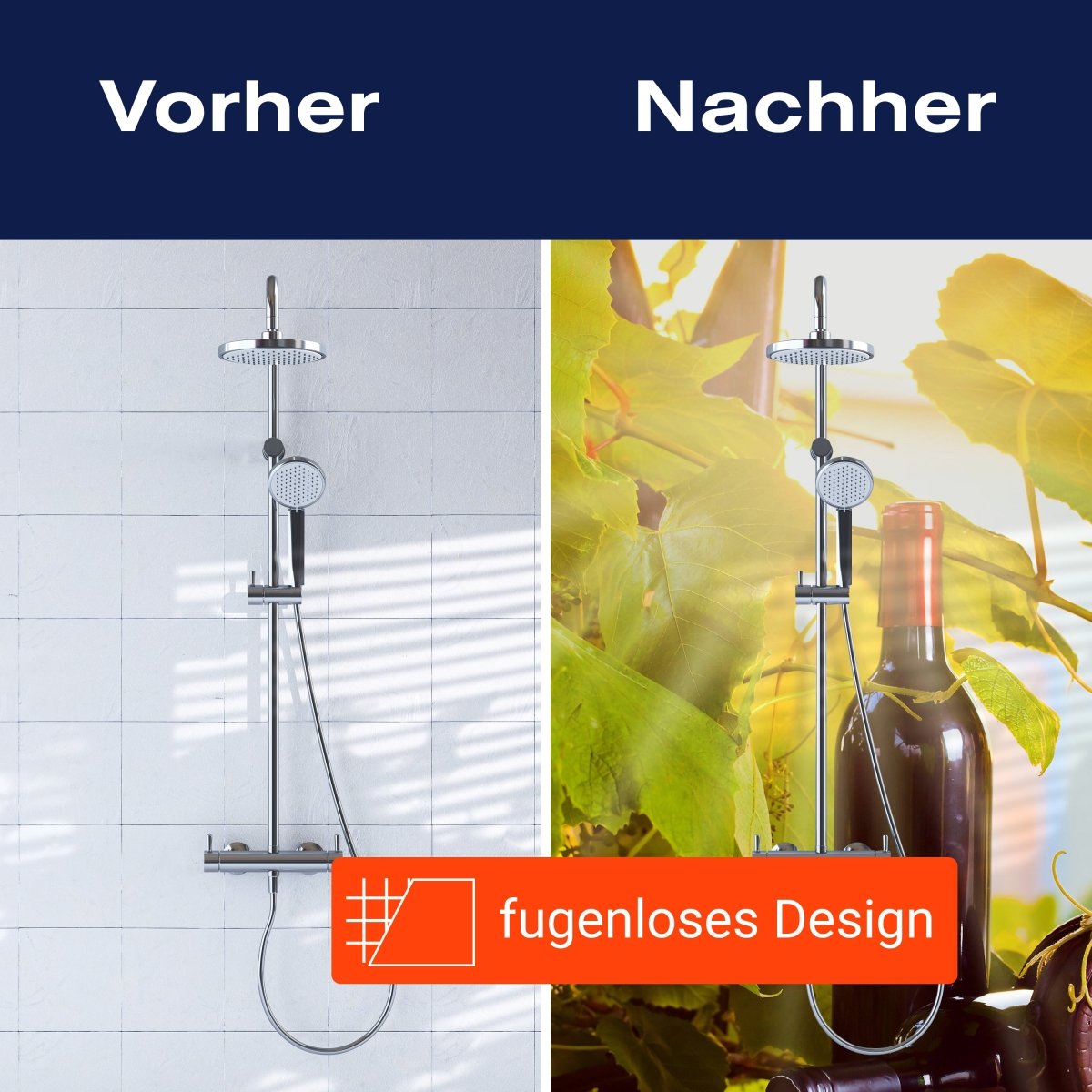 Duschwand Weinberg und Wein M0833 entdecken - Bild 9 Duschwand Weinberg und Wein M0833 entdecken - Bild 9