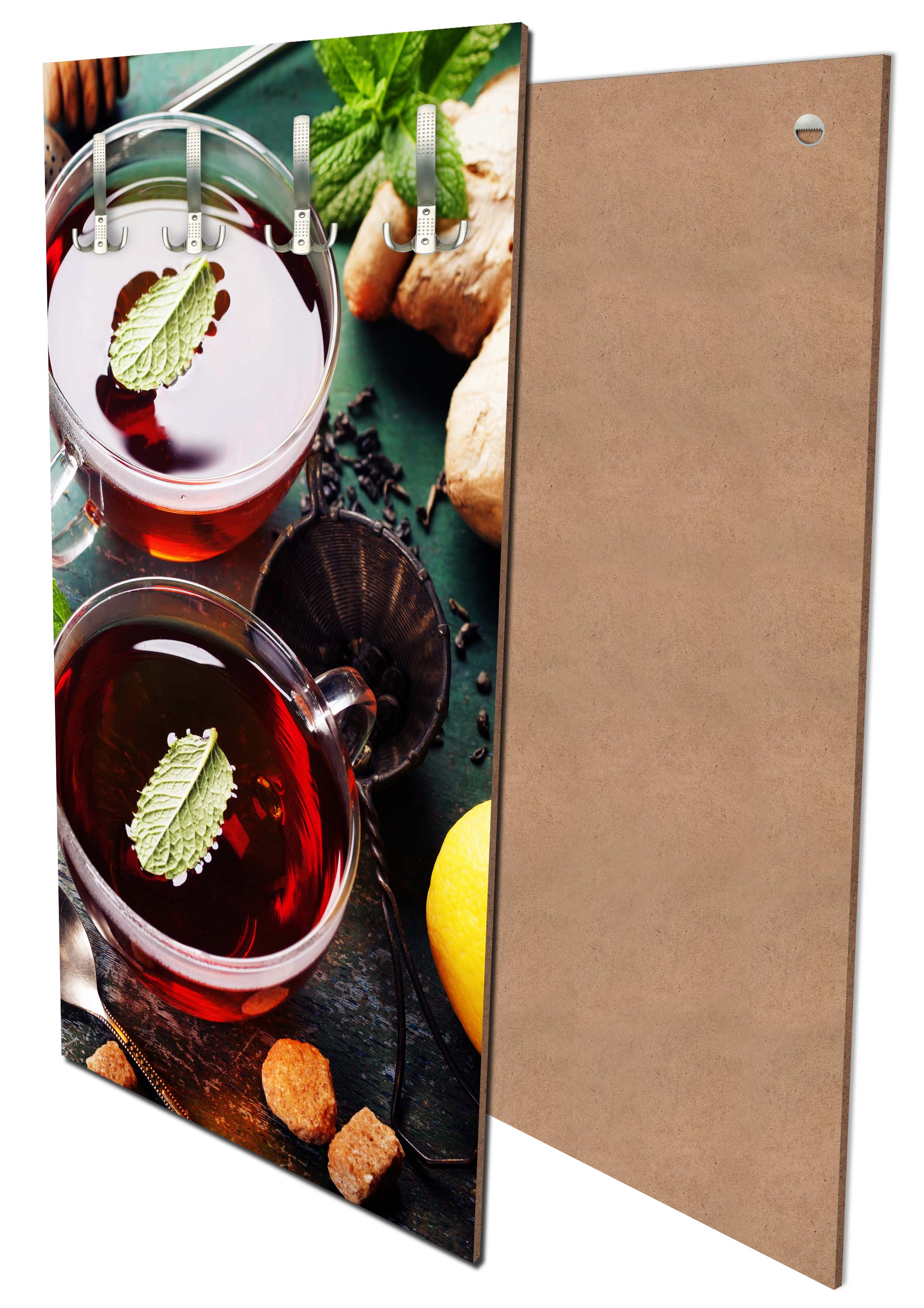 Garderobe Tee mit Minze, Ingwer und Zitrone M0834 entdecken - Bild 1 Garderobe Tee mit Minze, Ingwer und Zitrone M0834 entdecken - Bild 1