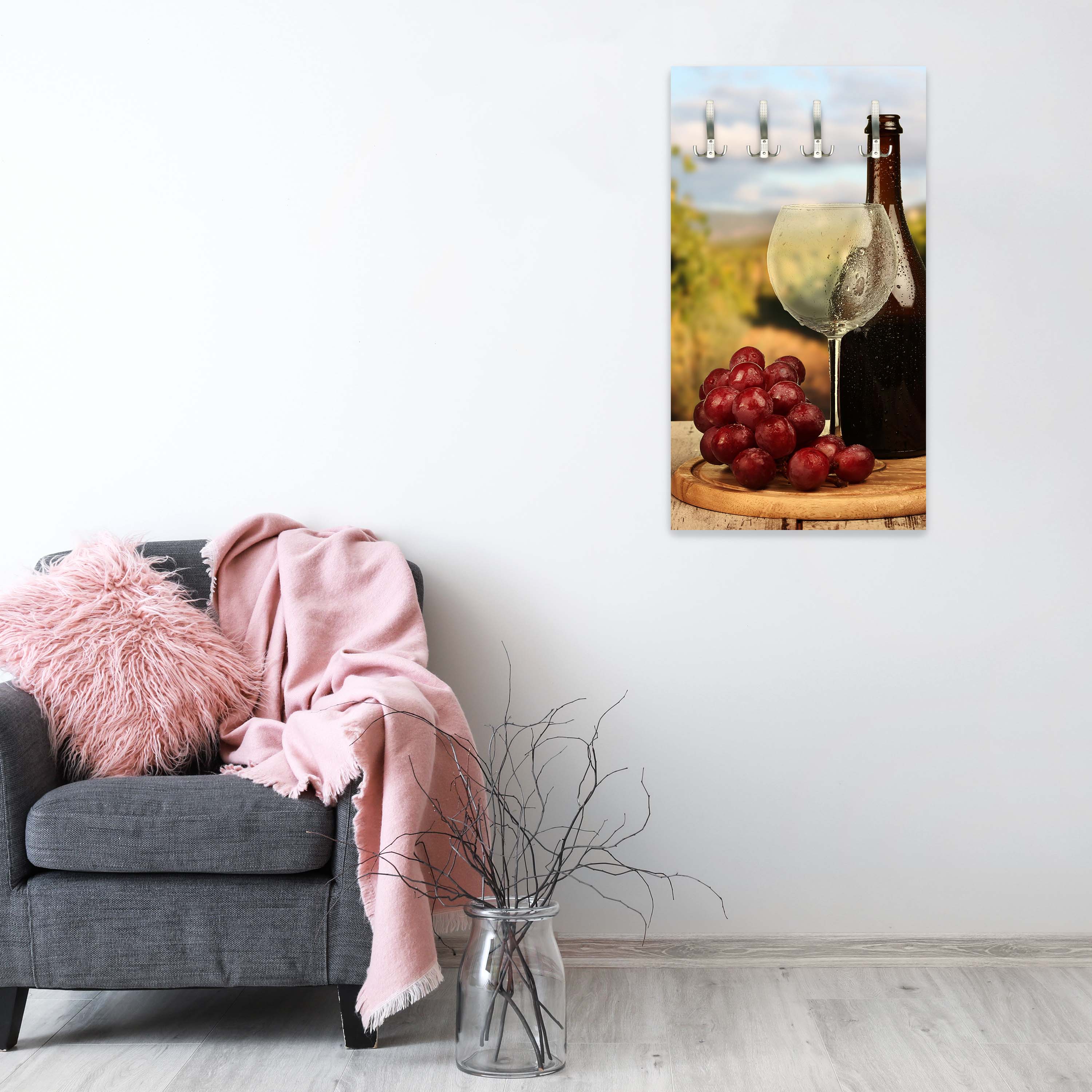 Garderobe Ein Glas Wein M0840 entdecken - Bild 3 Garderobe Ein Glas Wein M0840 entdecken - Bild 3