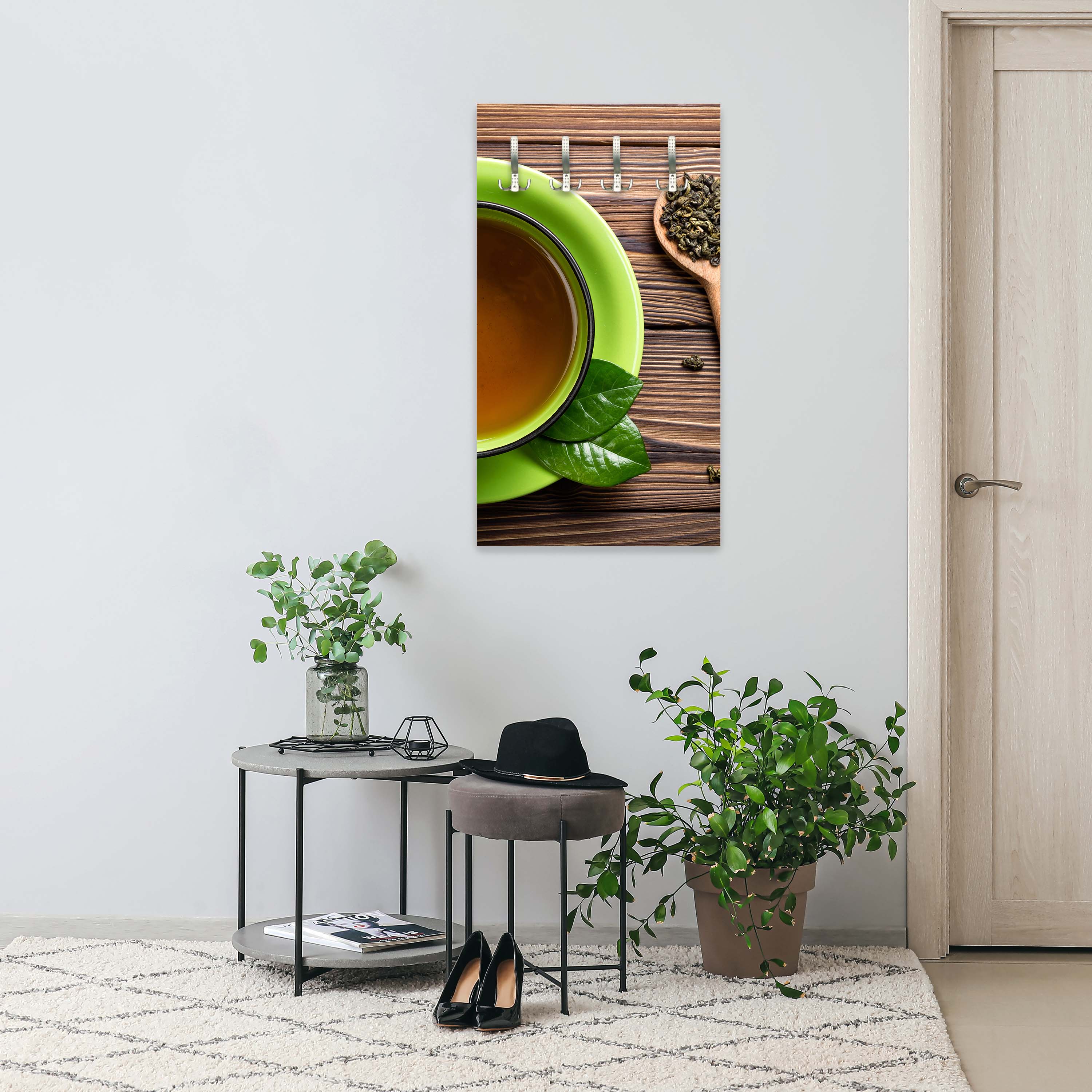 Garderobe Draufsicht auf eine Teetasse M0841 entdecken - Bild 3 Garderobe Draufsicht auf eine Teetasse M0841 entdecken - Bild 3