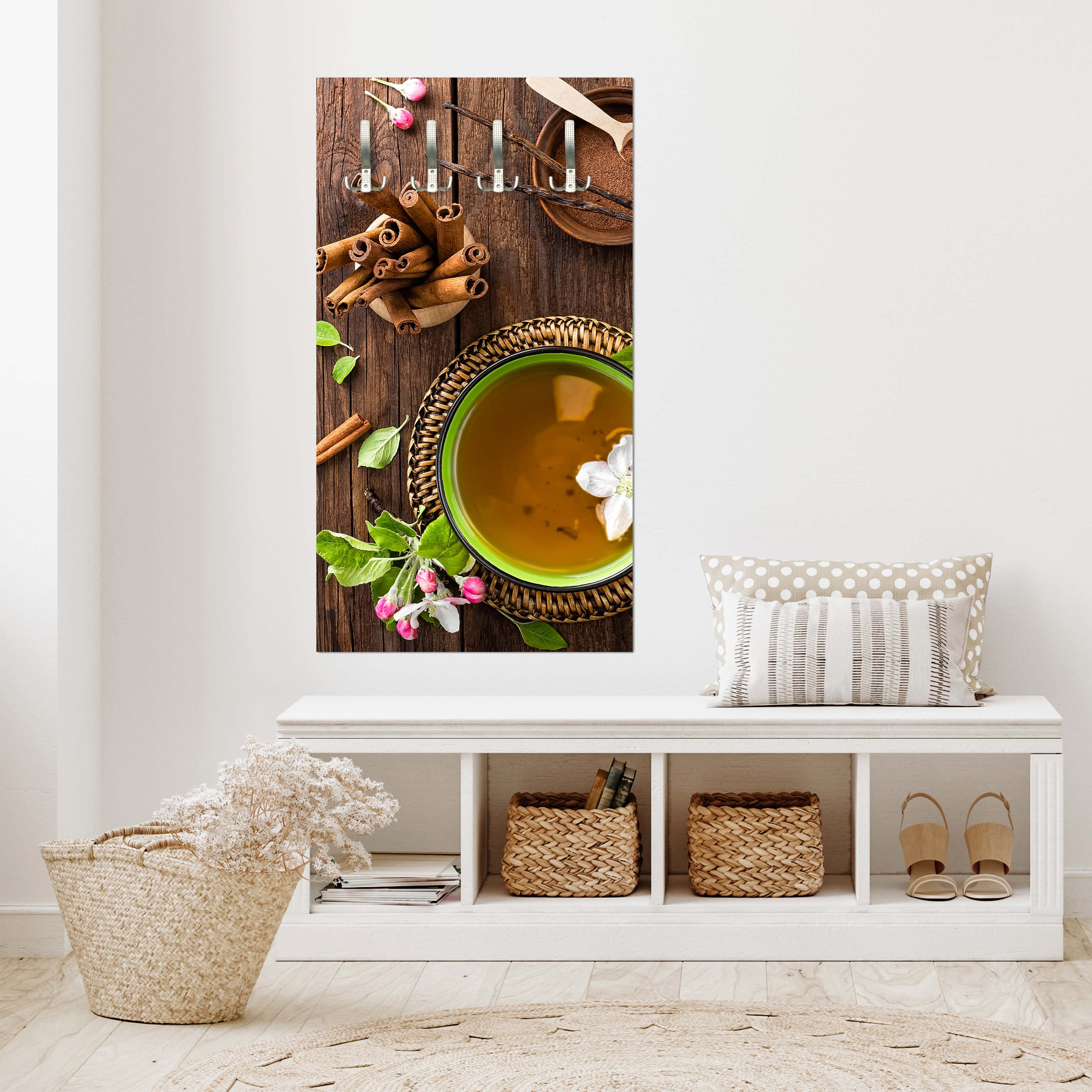 Garderobe Tasse Tee mit Kräutern gewürzt M0844 entdecken - Bild 2 Garderobe Tasse Tee mit Kräutern gewürzt M0844 entdecken - Bild 2