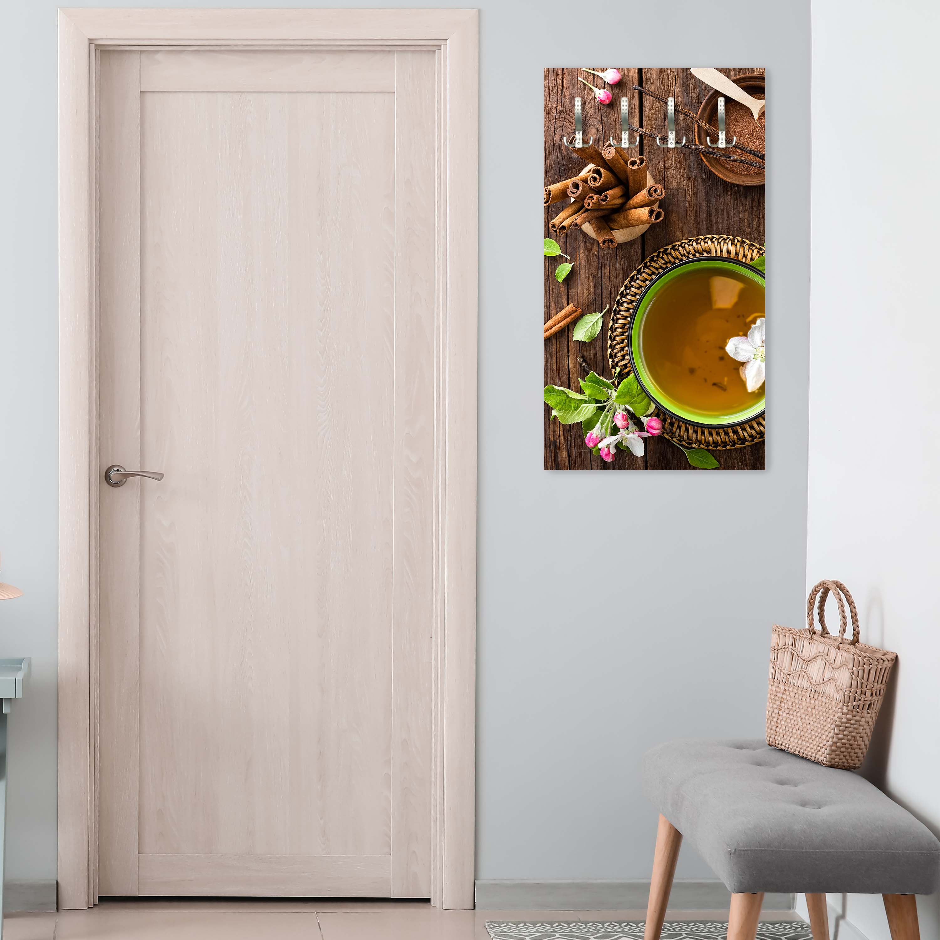 Garderobe Tasse Tee mit Kräutern gewürzt M0844 entdecken - Bild 5 Garderobe Tasse Tee mit Kräutern gewürzt M0844 entdecken - Bild 5