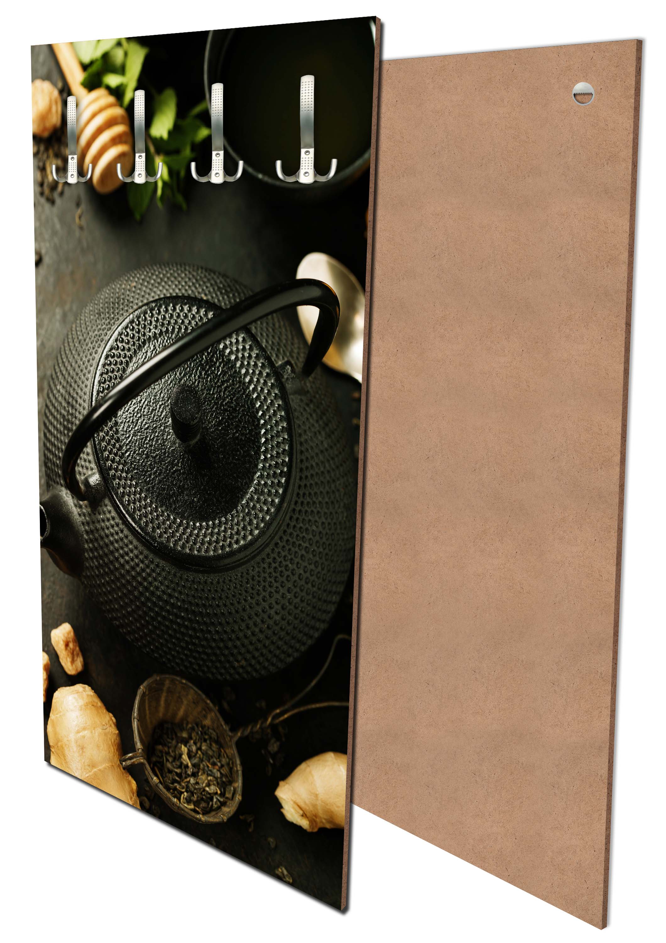 Garderobe Rustikale Teekanne mit Ingwer und Minze M0846 entdecken - Bild 1 Garderobe Rustikale Teekanne mit Ingwer und Minze M0846 entdecken - Bild 1