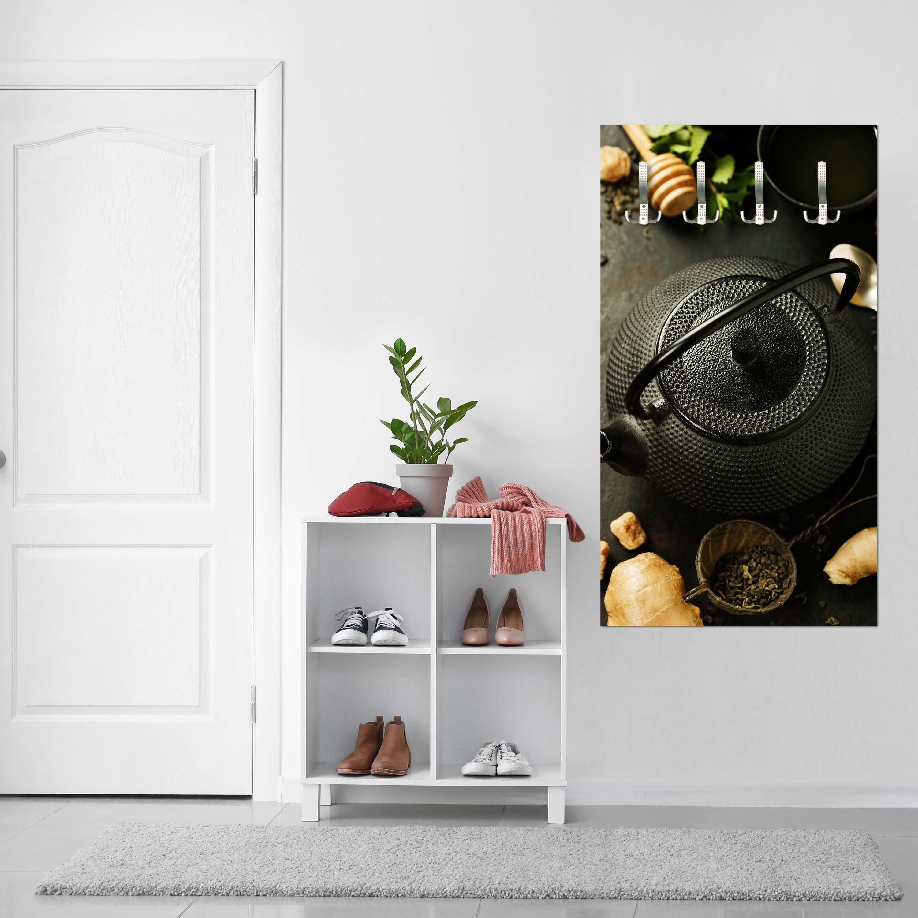 Garderobe Rustikale Teekanne mit Ingwer und Minze M0846 entdecken - Bild 6 Garderobe Rustikale Teekanne mit Ingwer und Minze M0846 entdecken - Bild 6