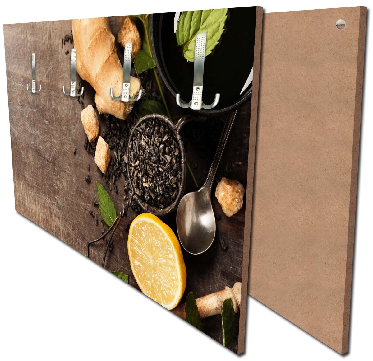 Garderobe Rustikale Teekanne mit Kräutern M0847 Garderobe Rustikale Teekanne mit Kräutern M0847