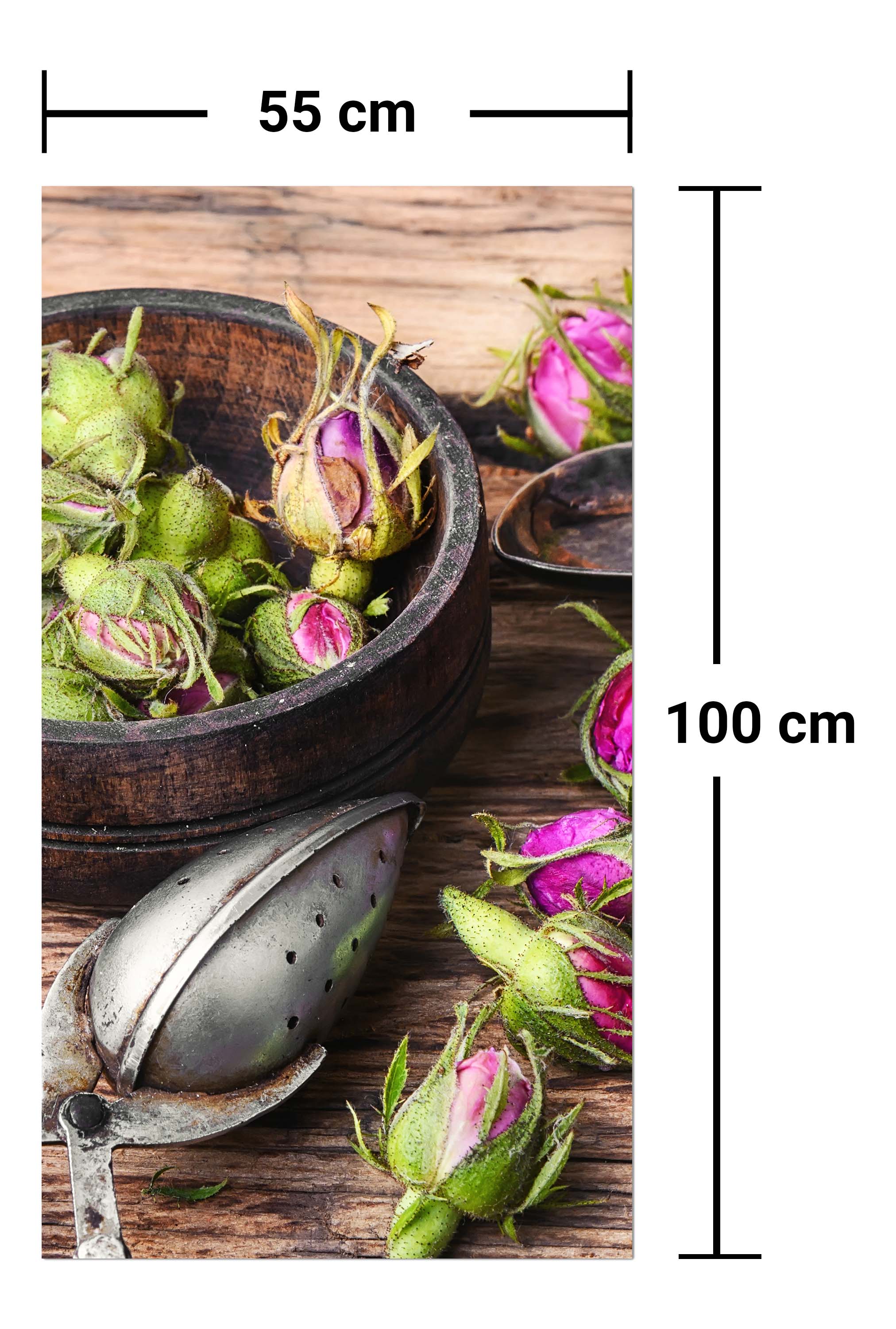 Garderobe Teesieb und Rosenknospen M0851 entdecken - Bild 7 Garderobe Teesieb und Rosenknospen M0851 entdecken - Bild 7