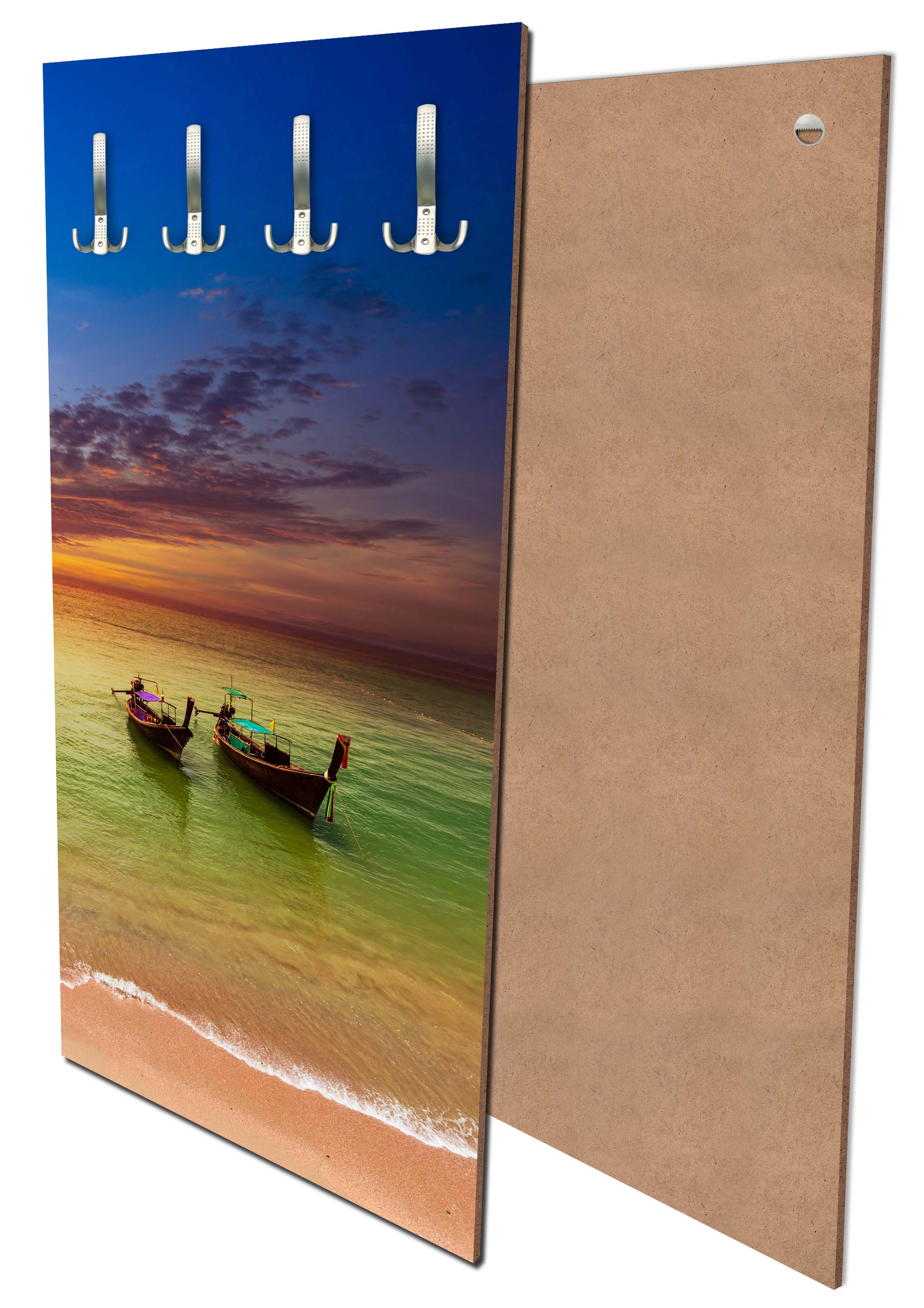 Garderobe Boote in einer Seenlandschaft M0853 entdecken - Bild 1 Garderobe Boote in einer Seenlandschaft M0853 entdecken - Bild 1