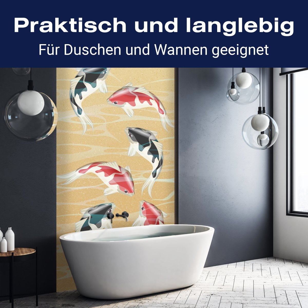 Duschwand japanische koi fische M0860 entdecken - Bild 3 Duschwand japanische koi fische M0860 entdecken - Bild 3