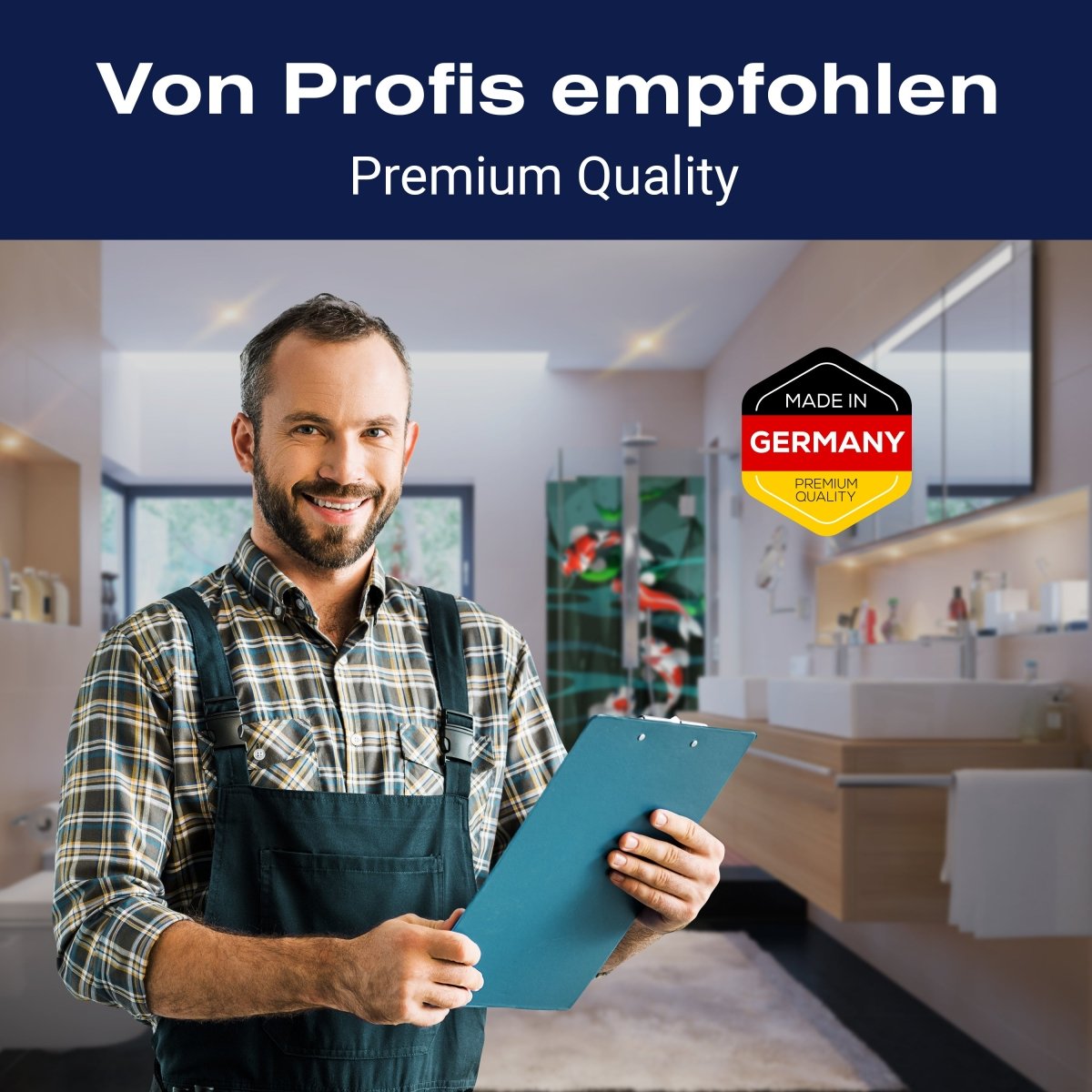 Duschwand Vier Fische schwimmen im Teich M0862 entdecken - Bild 5 Duschwand Vier Fische schwimmen im Teich M0862 entdecken - Bild 5