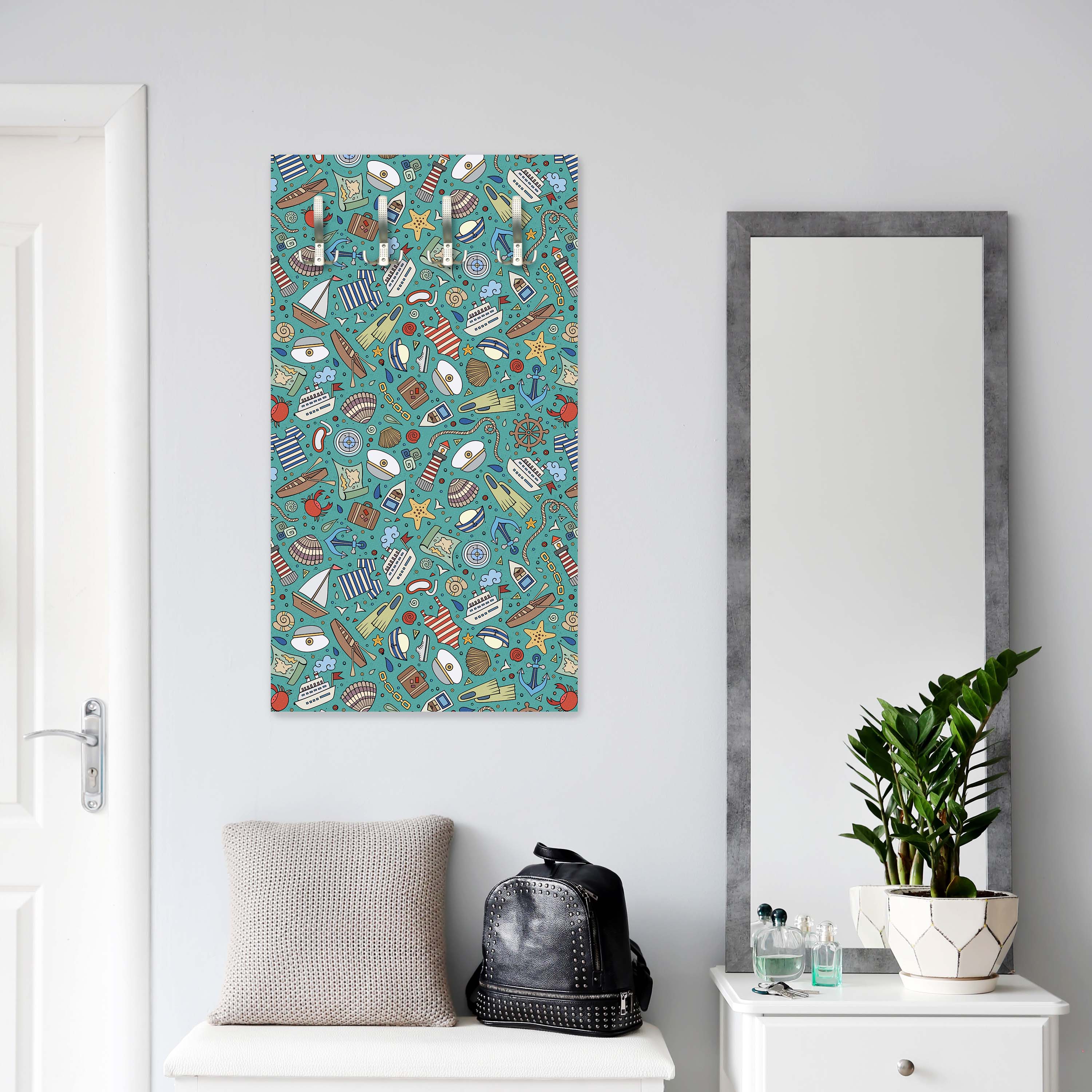 Garderobe nettes marine Muster M0863 entdecken - Bild 3 Garderobe nettes marine Muster M0863 entdecken - Bild 3