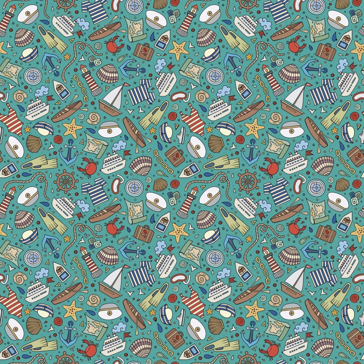 Beistelltisch nettes marine Muster M0863 entdecken - Bild 2 Beistelltisch nettes marine Muster M0863 entdecken - Bild 2