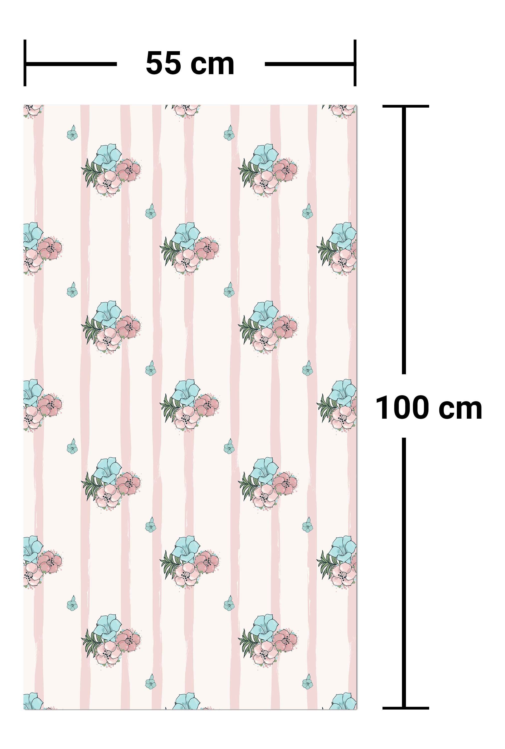 Garderobe Exotische rosa und blaue Blumen M0864 entdecken - Bild 7 Garderobe Exotische rosa und blaue Blumen M0864 entdecken - Bild 7