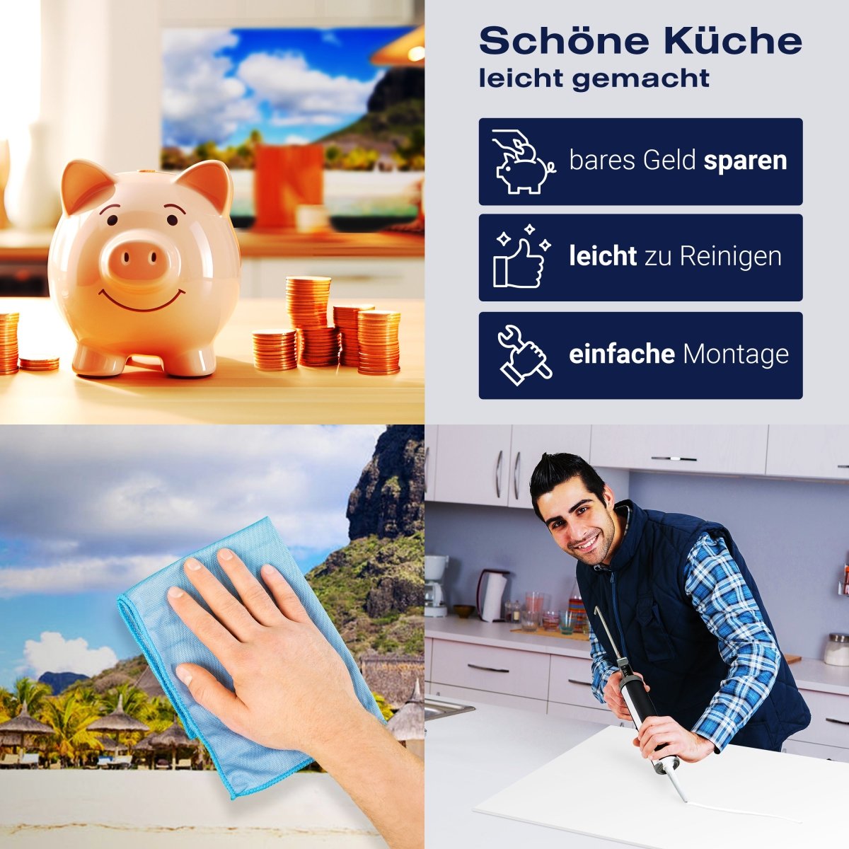 Küchenrückwand Le Morne Brabant, Mauritius M0897 entdecken - Bild 7 Küchenrückwand Le Morne Brabant, Mauritius M0897 entdecken - Bild 7