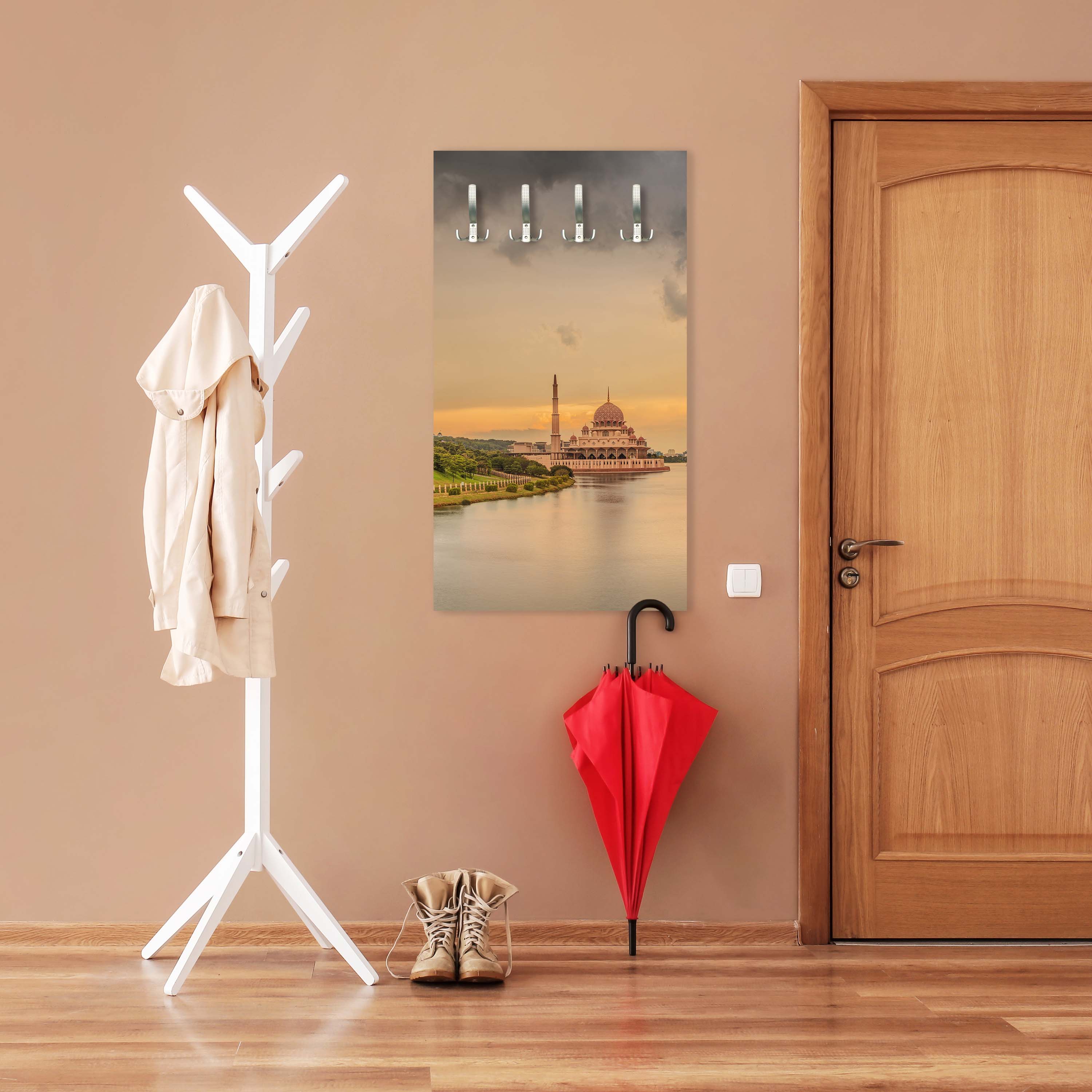 Garderobe Sonnenuntergang über Putrajaya-Moschee, Malaysia M0915 entdecken - Bild 2 Garderobe Sonnenuntergang über Putrajaya-Moschee, Malaysia M0915 entdecken - Bild 2