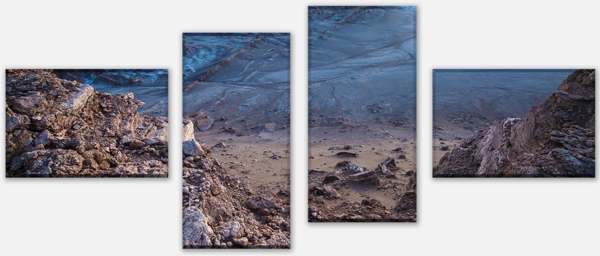 Leinwandbild Mehrteiler Vallée de la Lune, Atacama, Chile M0918 Leinwandbild Mehrteiler Vallée de la Lune, Atacama, Chile M0918