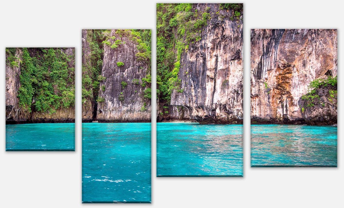 Leinwandbild Mehrteiler Klippe M0924 Leinwandbild Mehrteiler Klippe M0924