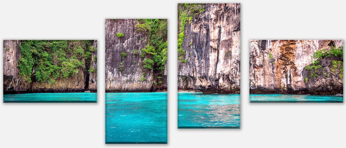 Leinwandbild Mehrteiler Klippe M0924 Leinwandbild Mehrteiler Klippe M0924