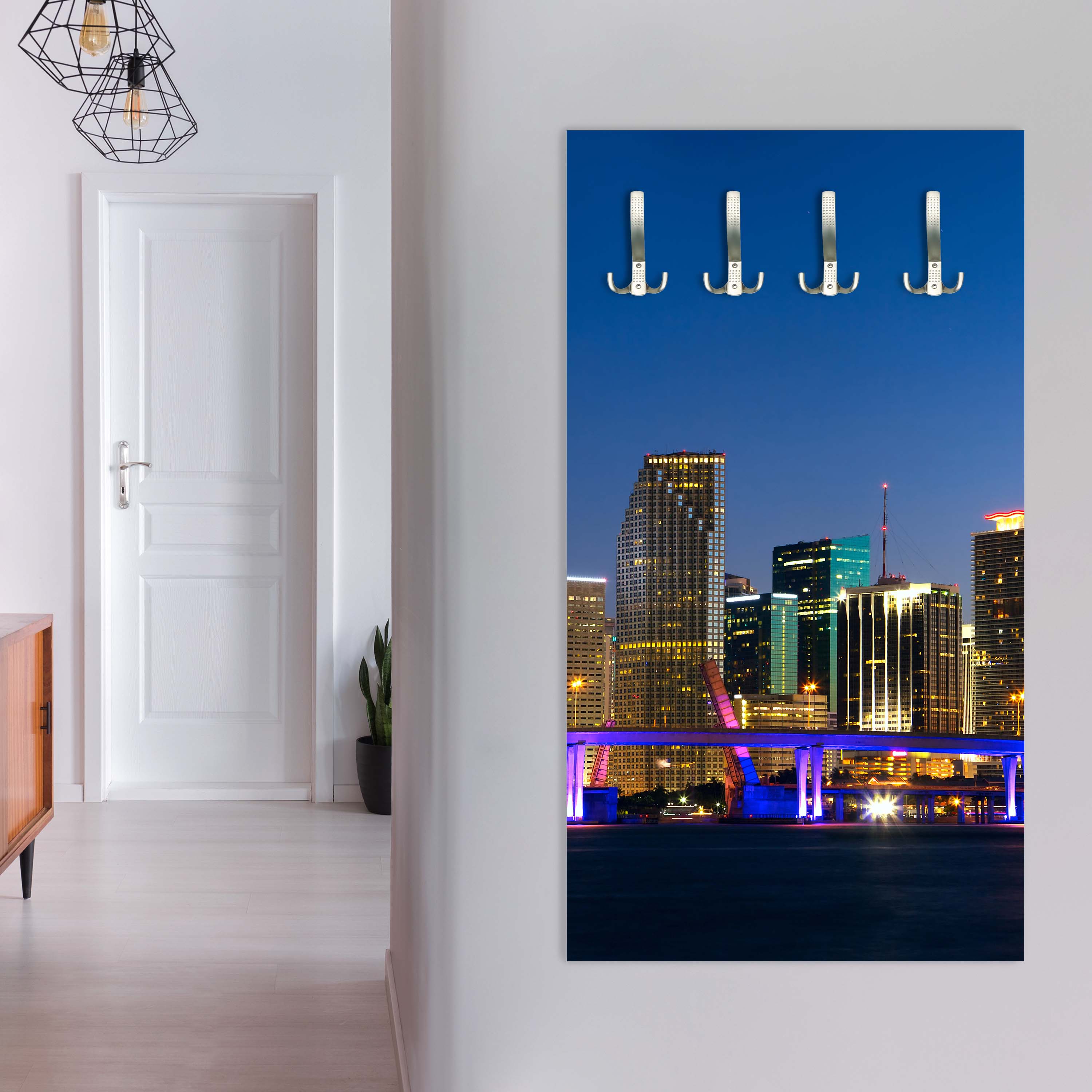 Garderobe Downtown Miami Skyline Panorama M0932 entdecken - Bild 5 Garderobe Downtown Miami Skyline Panorama M0932 entdecken - Bild 5