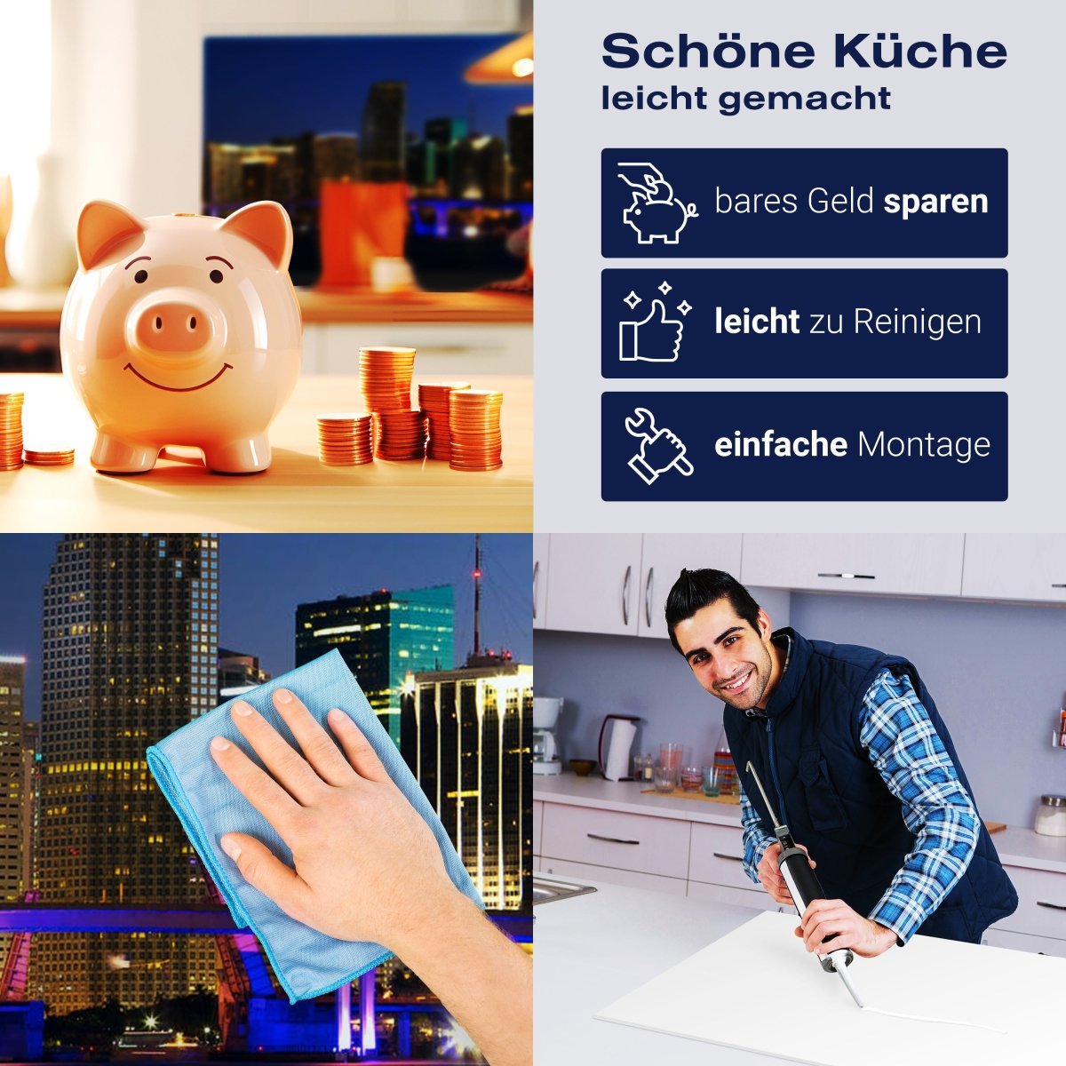 Küchenrückwand Downtown Miami Skyline Panorama M0932 entdecken - Bild 7 Küchenrückwand Downtown Miami Skyline Panorama M0932 entdecken - Bild 7