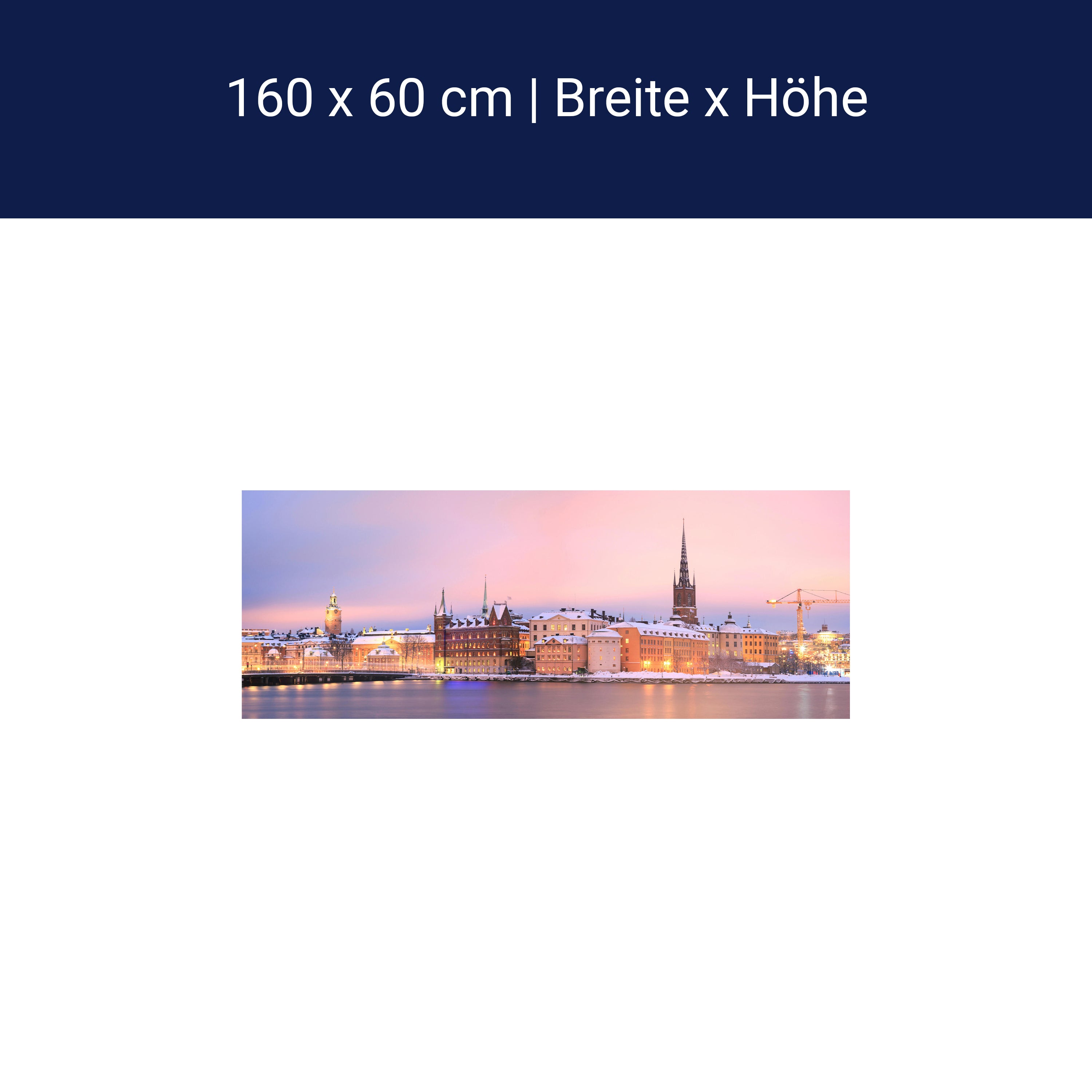 Küchenrückwand Stockholm Panorama M0933 Küchenrückwand Stockholm Panorama M0933