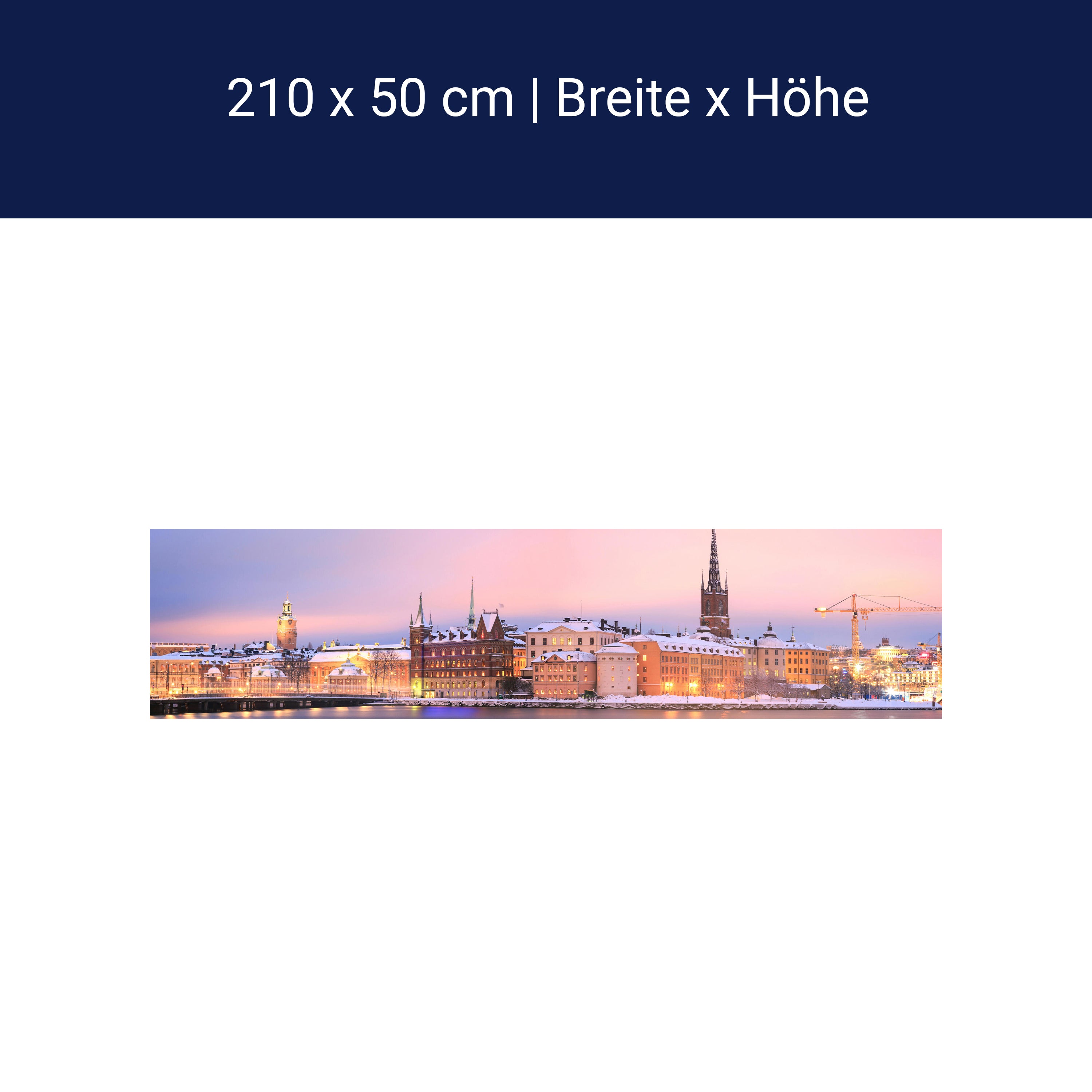 Küchenrückwand Stockholm Panorama M0933 Küchenrückwand Stockholm Panorama M0933