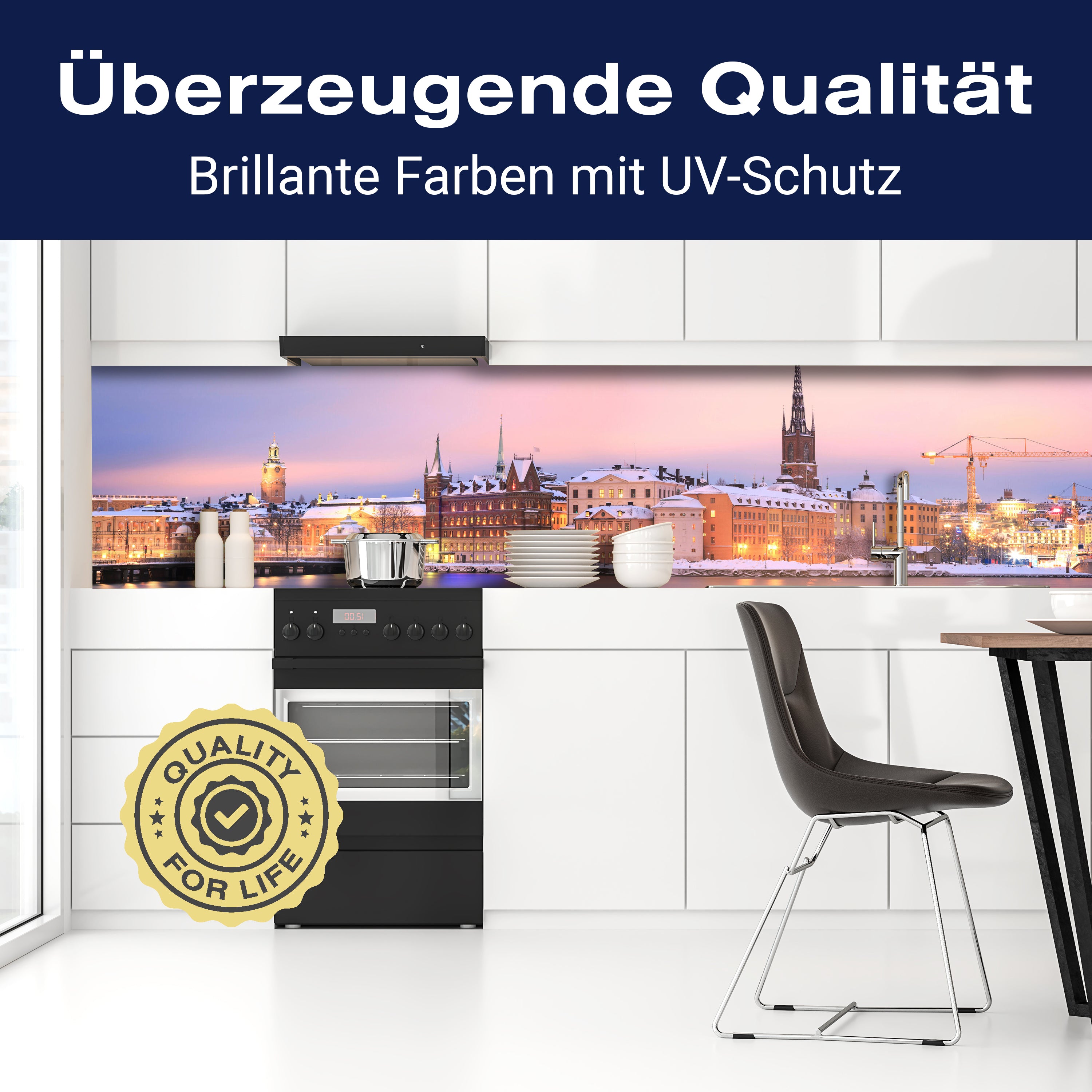 Küchenrückwand Stockholm Panorama M0933 entdecken - Bild 2 Küchenrückwand Stockholm Panorama M0933 entdecken - Bild 2