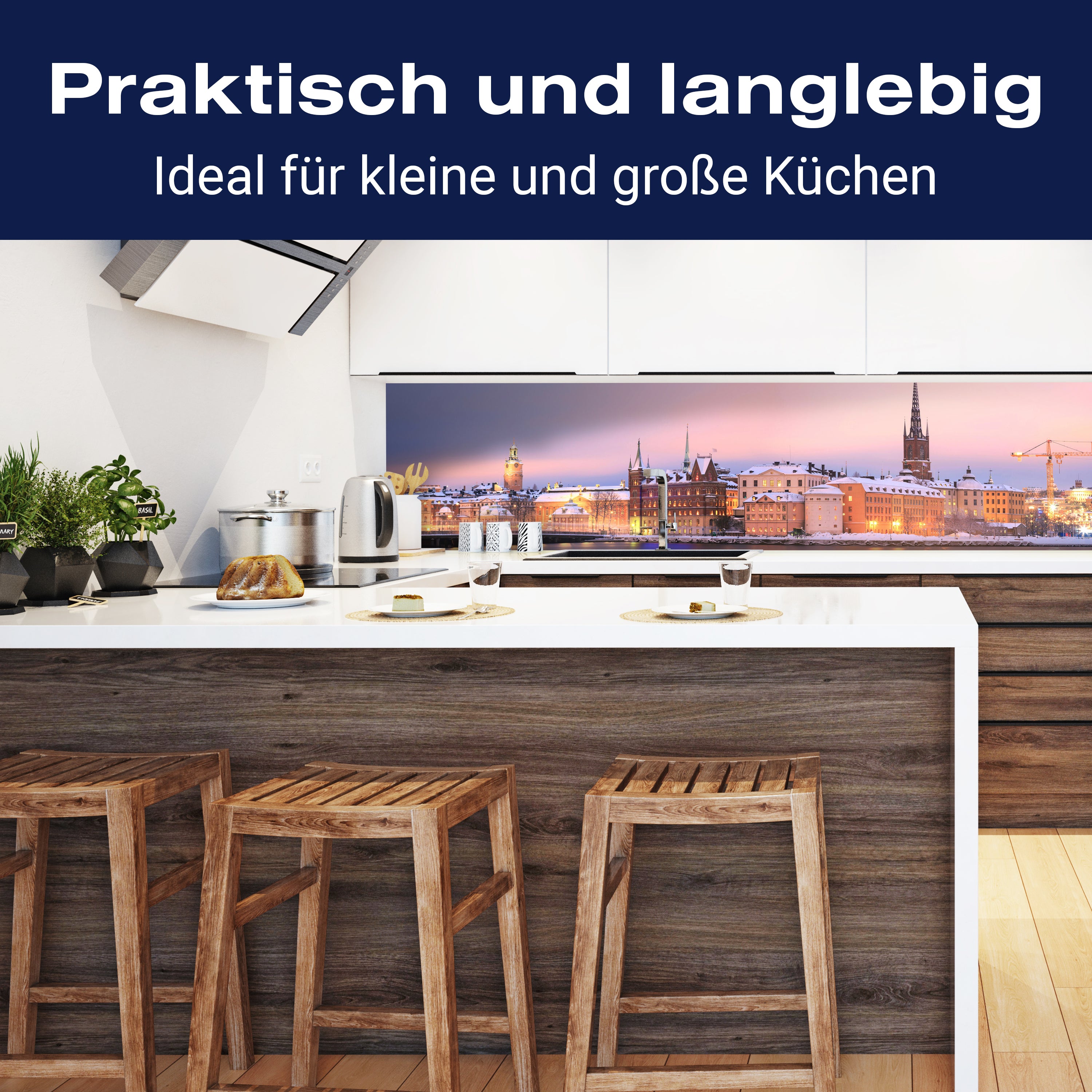 Küchenrückwand Stockholm Panorama M0933 entdecken - Bild 3 Küchenrückwand Stockholm Panorama M0933 entdecken - Bild 3