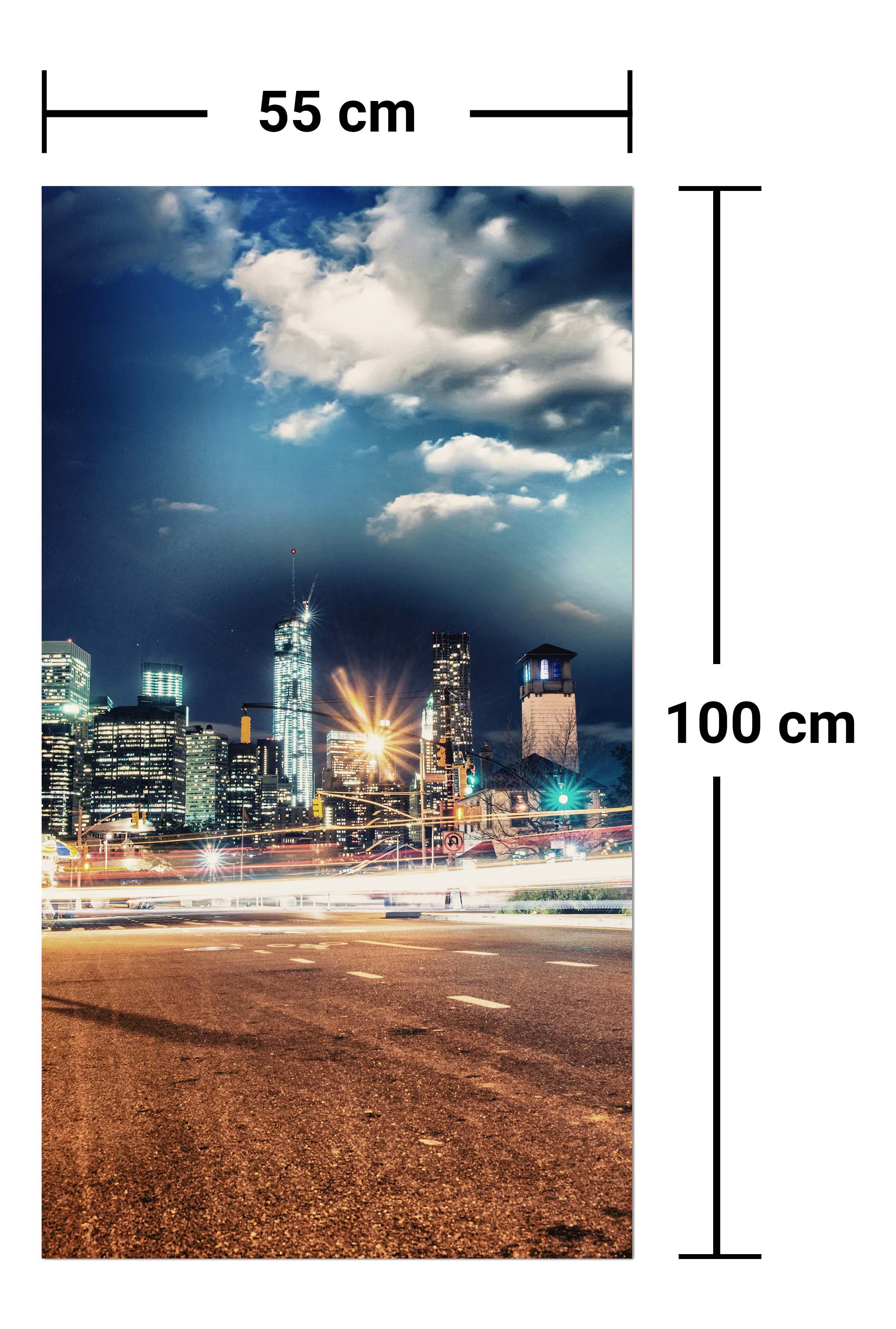 Garderobe Brooklyn, New York bei Nacht M0934 entdecken - Bild 7 Garderobe Brooklyn, New York bei Nacht M0934 entdecken - Bild 7