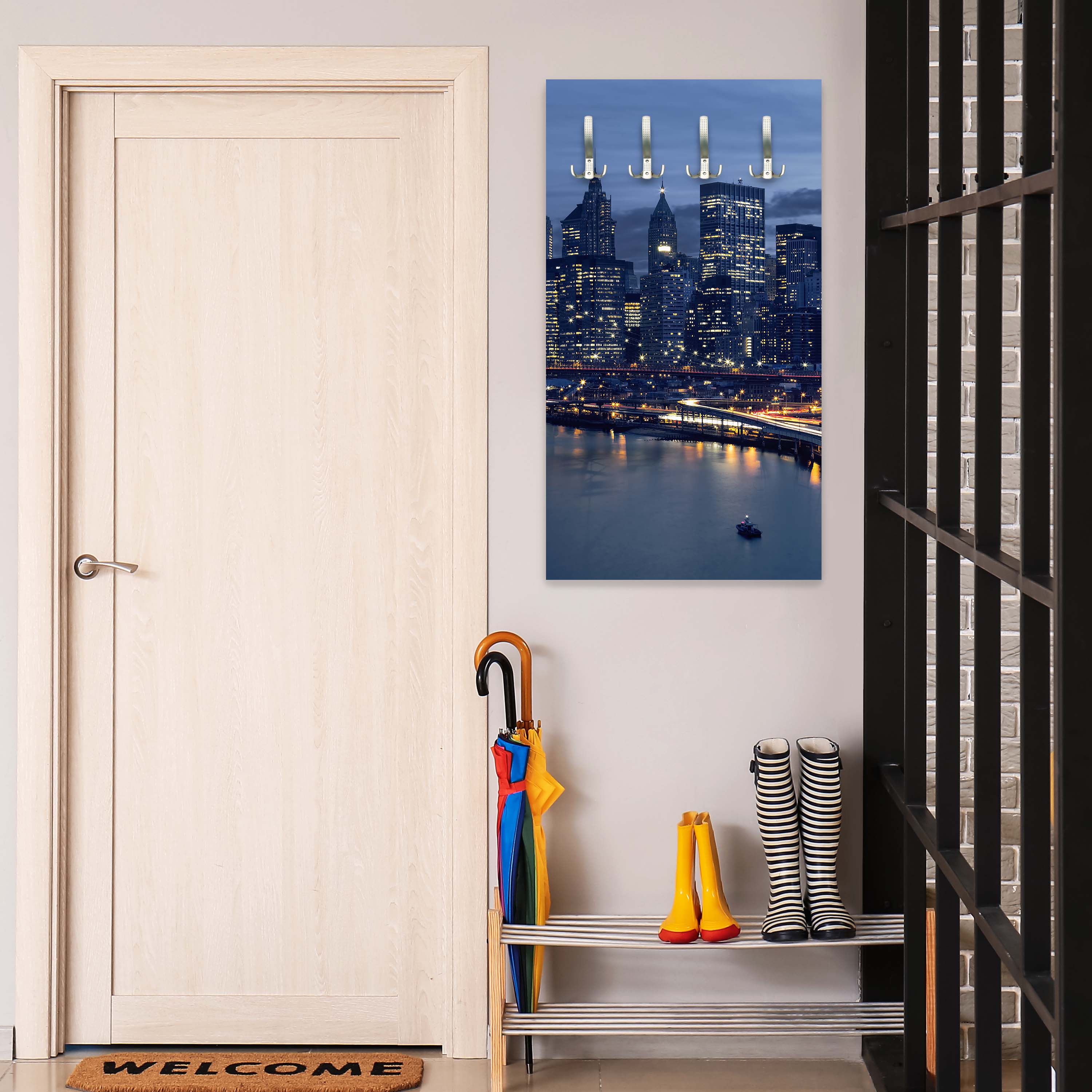 Garderobe Skyline der Innenstadt von New York M0935 entdecken - Bild 3 Garderobe Skyline der Innenstadt von New York M0935 entdecken - Bild 3