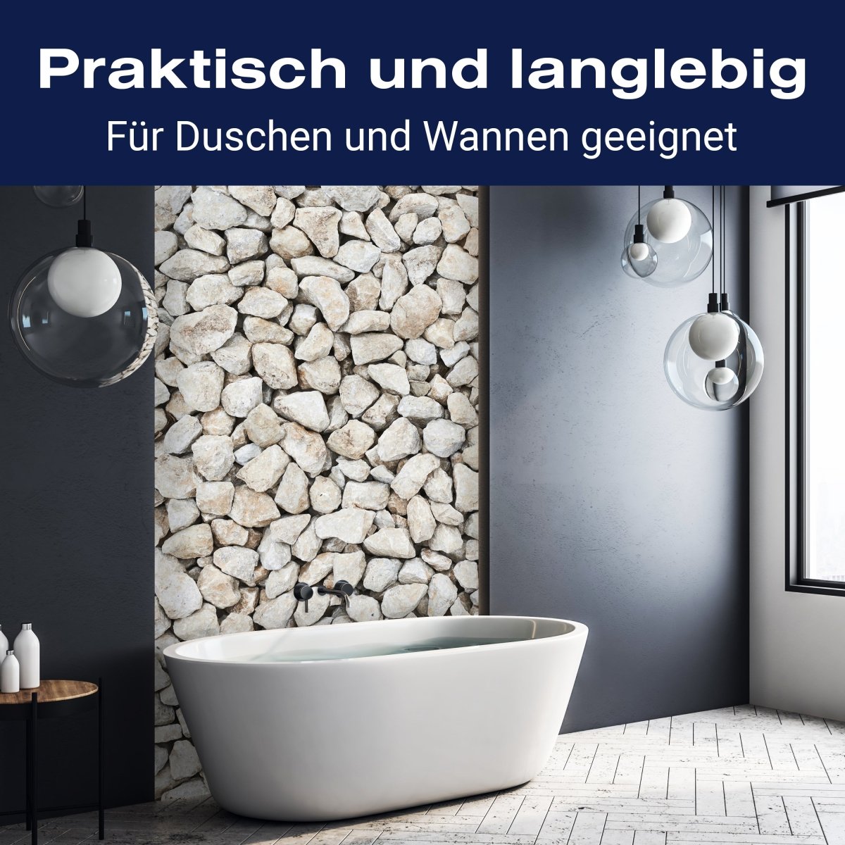 Duschwand Kieselsteinzusammensetzung M0938 entdecken - Bild 3 Duschwand Kieselsteinzusammensetzung M0938 entdecken - Bild 3