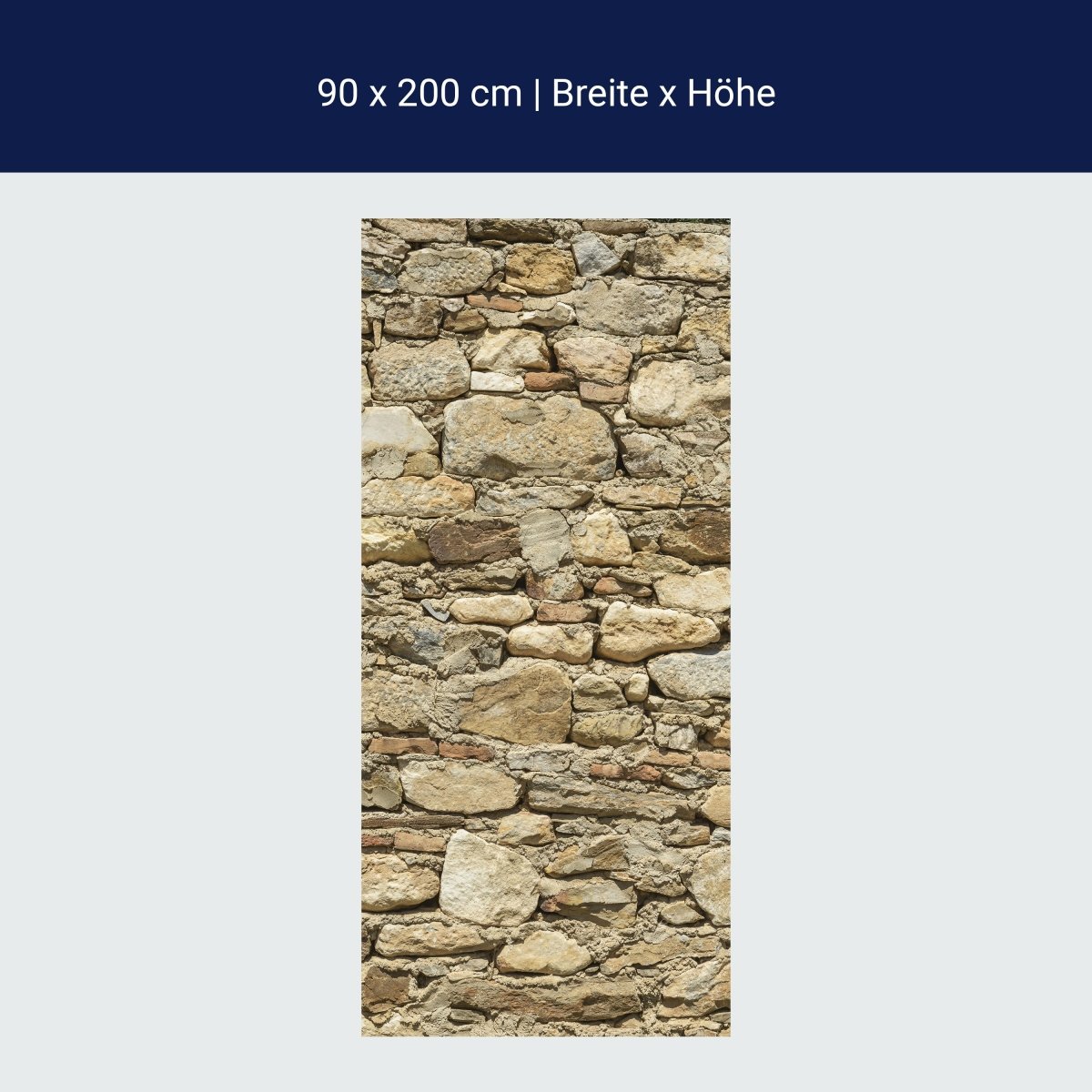 Duschwand Alte Steinmauer M0939 Duschwand Alte Steinmauer M0939