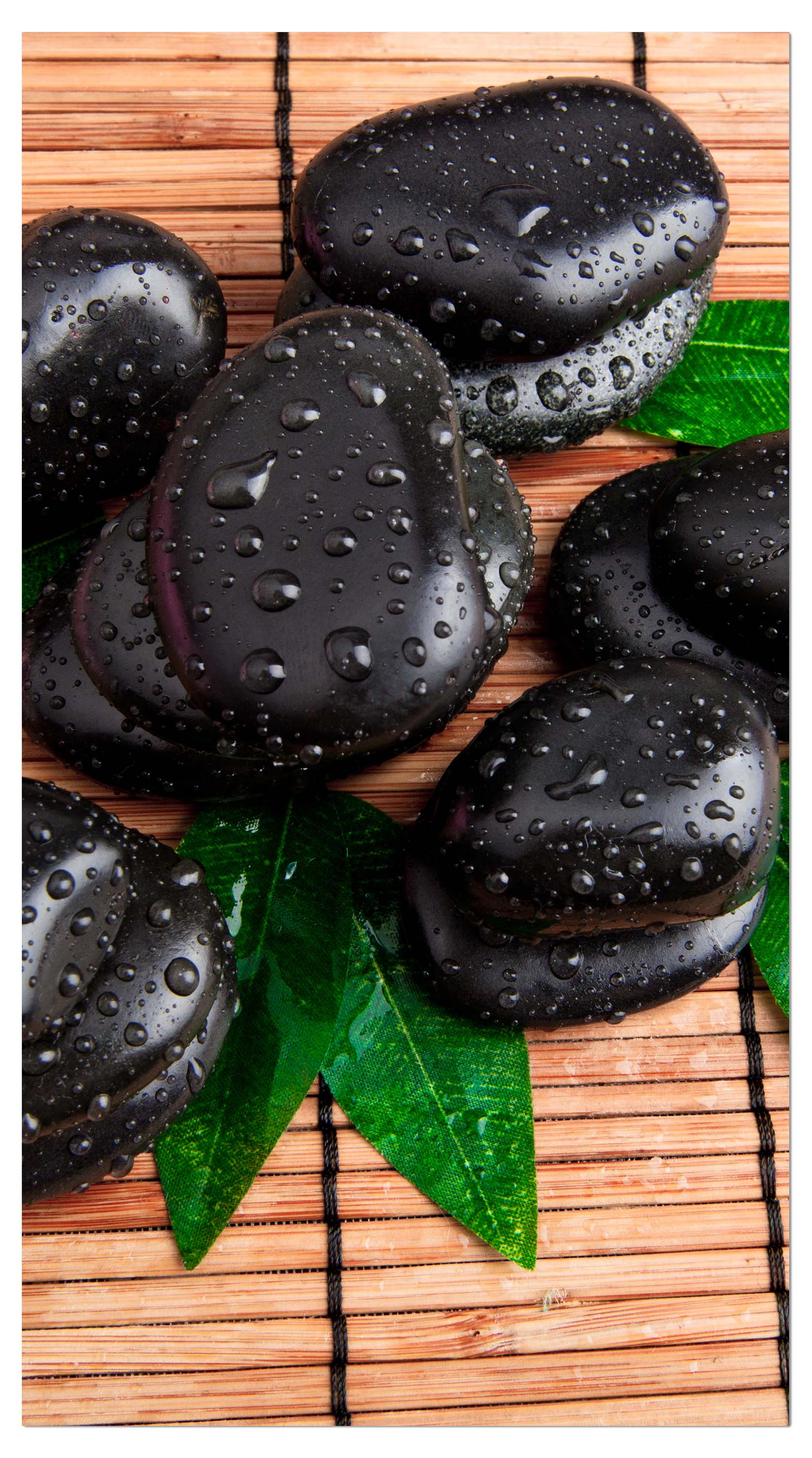 Garderobe Zen Steine und Blätter M0948 entdecken - Bild 4 Garderobe Zen Steine und Blätter M0948 entdecken - Bild 4